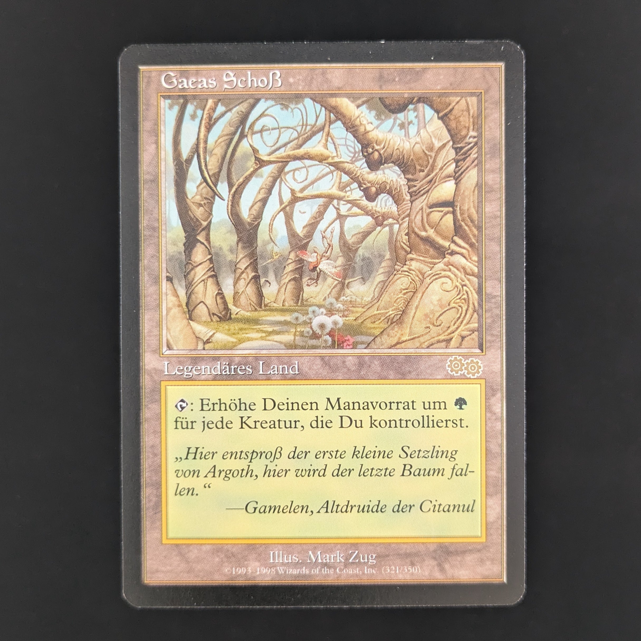 MTG Singles - Gaea's Cradle - Urza's Saga - German - GD - 35507
