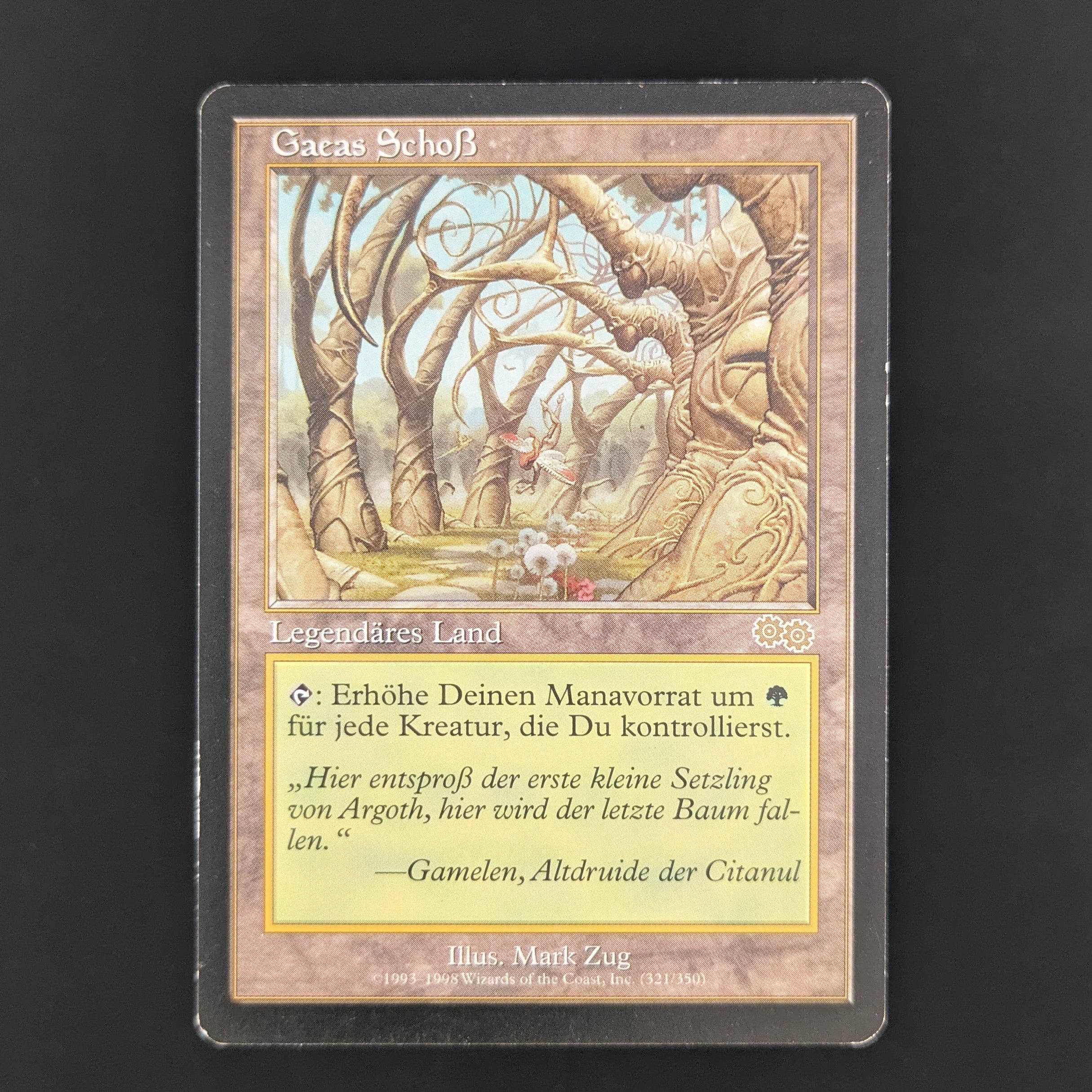 MTG Singles - Gaea's Cradle - Urza's Saga - German - LP - 35508