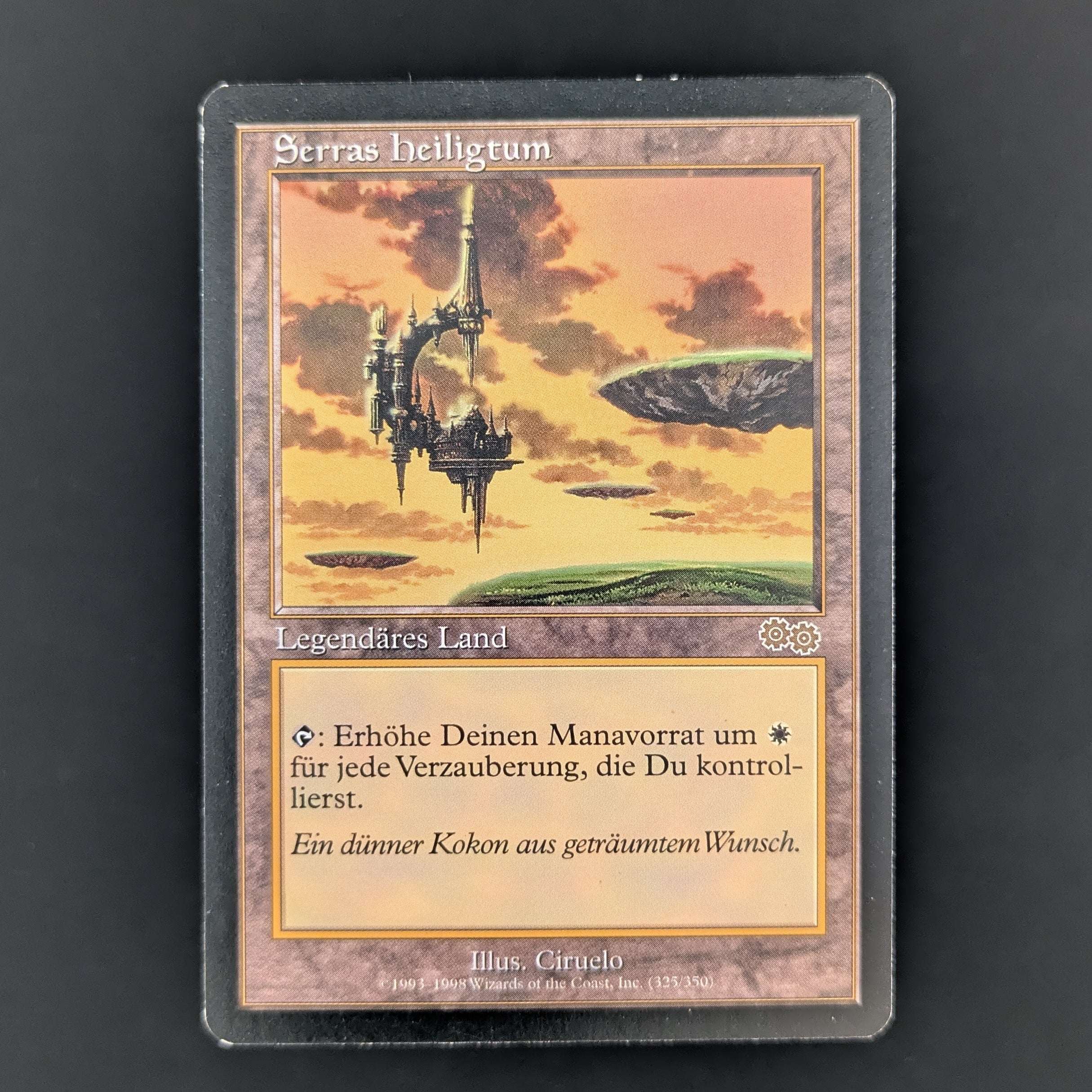 MTG Singles - Serra's Sanctum - Urza's Saga - German - GD - 35510