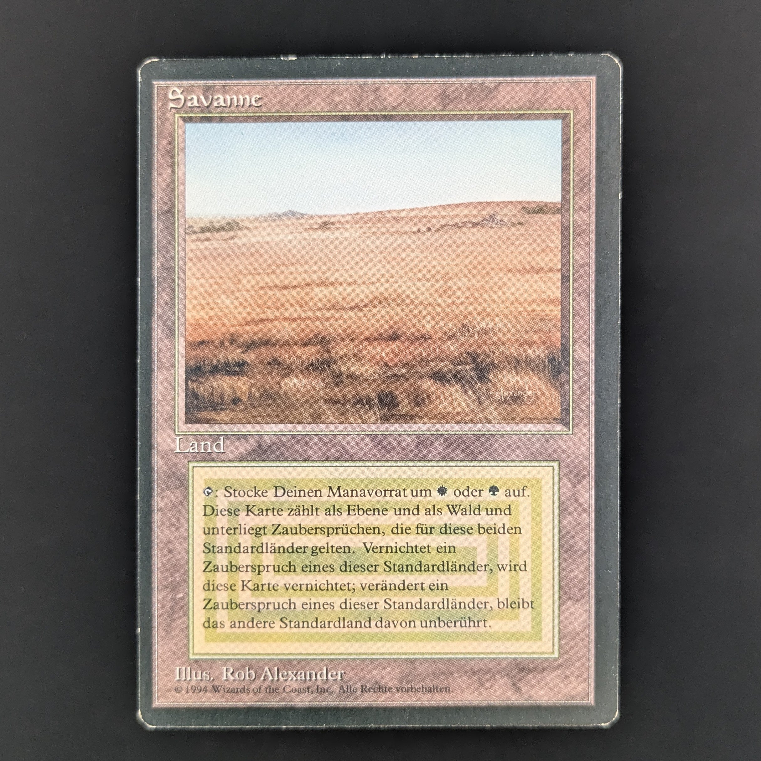MTG Singles - Savannah - Foreign Black Bordered - German - PL - 35515