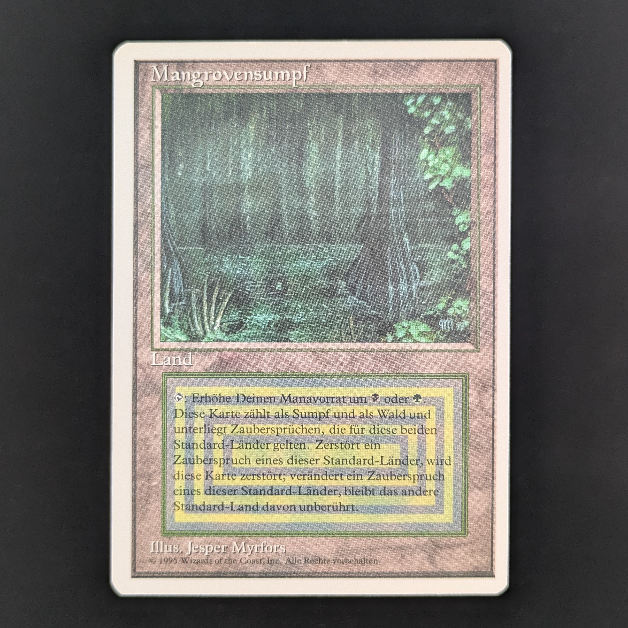 MTG Singles - Bayou - Foreign White Bordered - German - NM - 35517