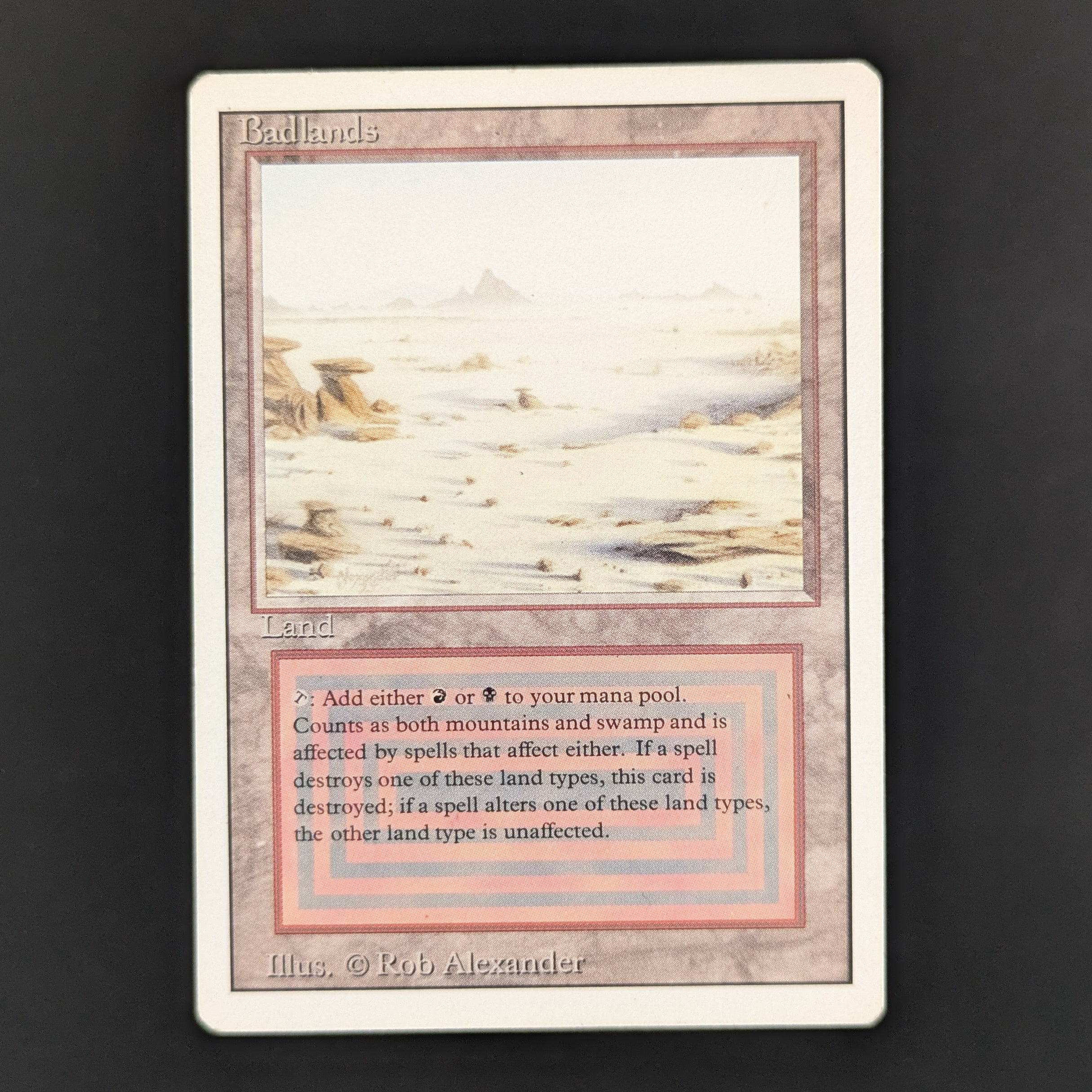 MTG Singles - Badlands - Revised - LP - 35531