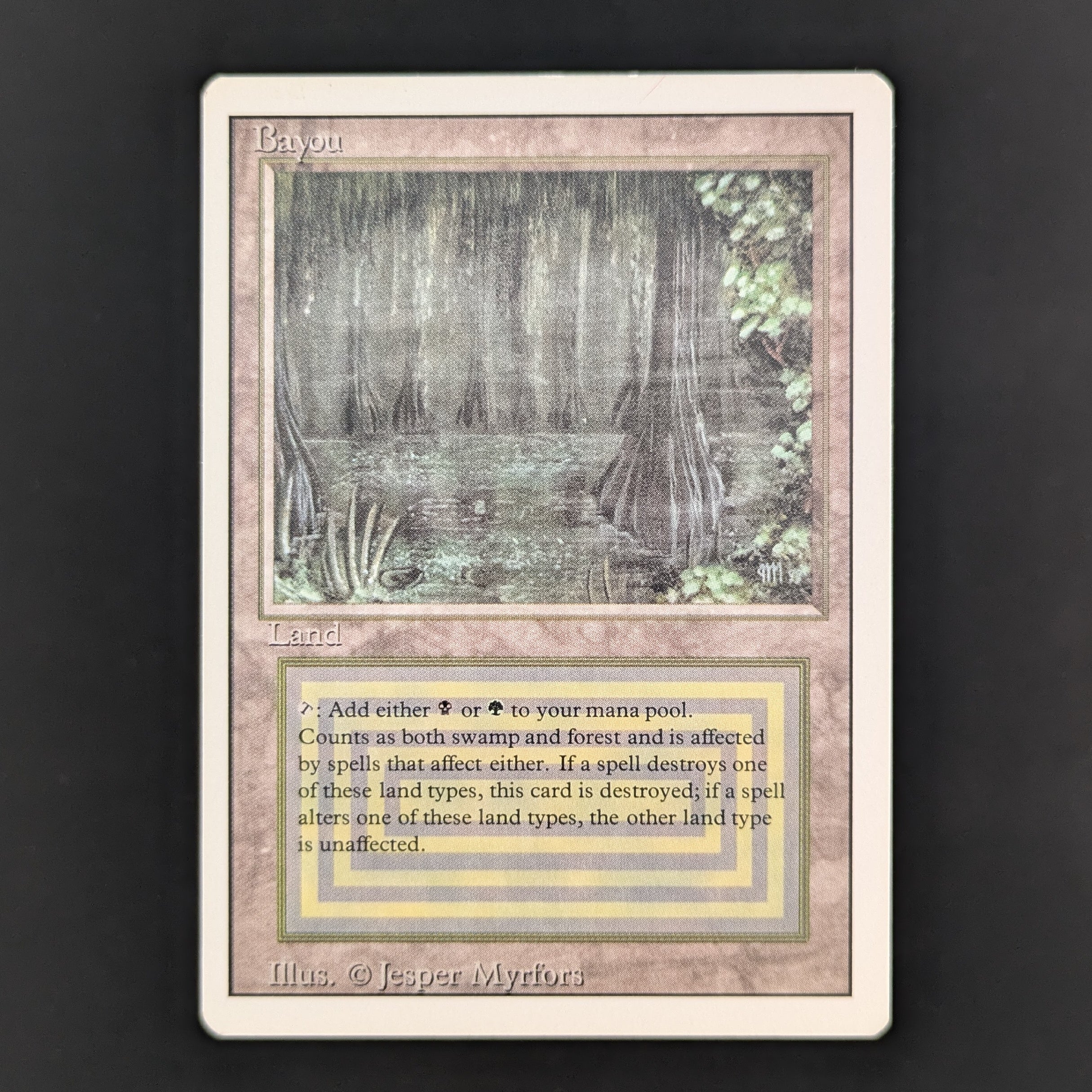 MTG Singles - Bayou - Revised - GD - 35535
