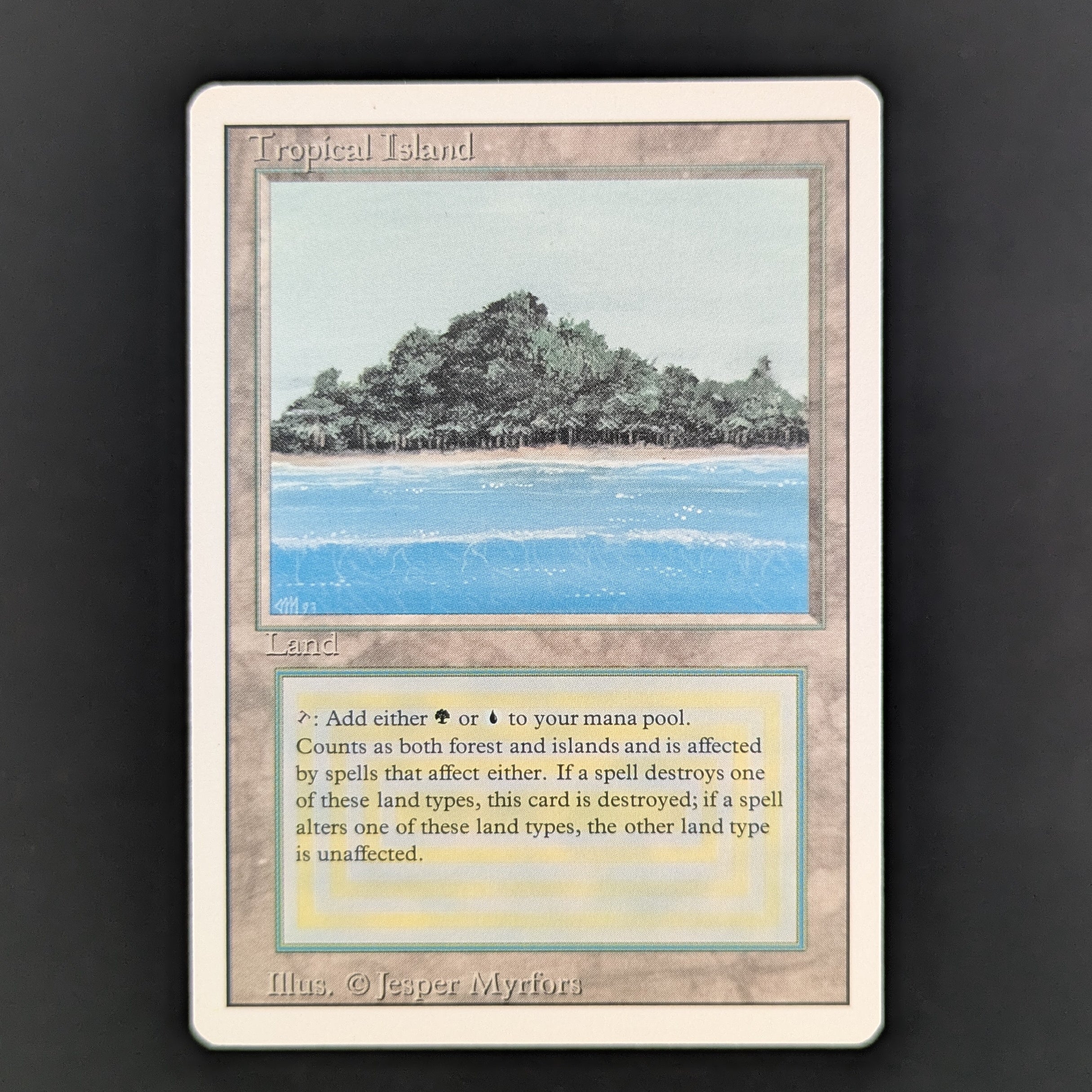 MTG Singles - Tropical Island - Revised - NM - 35554