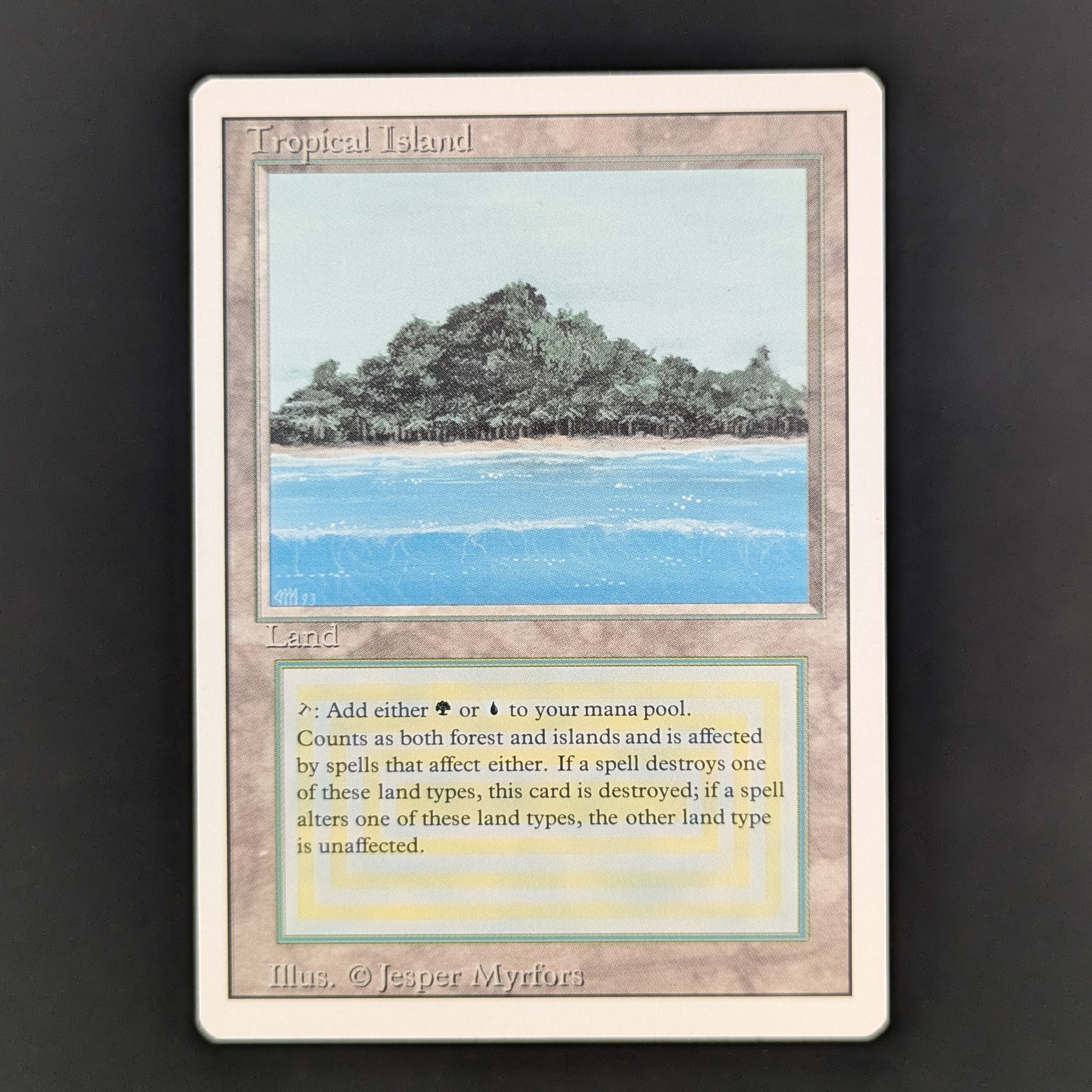 MTG Singles - Tropical Island - Revised - GD - 35556