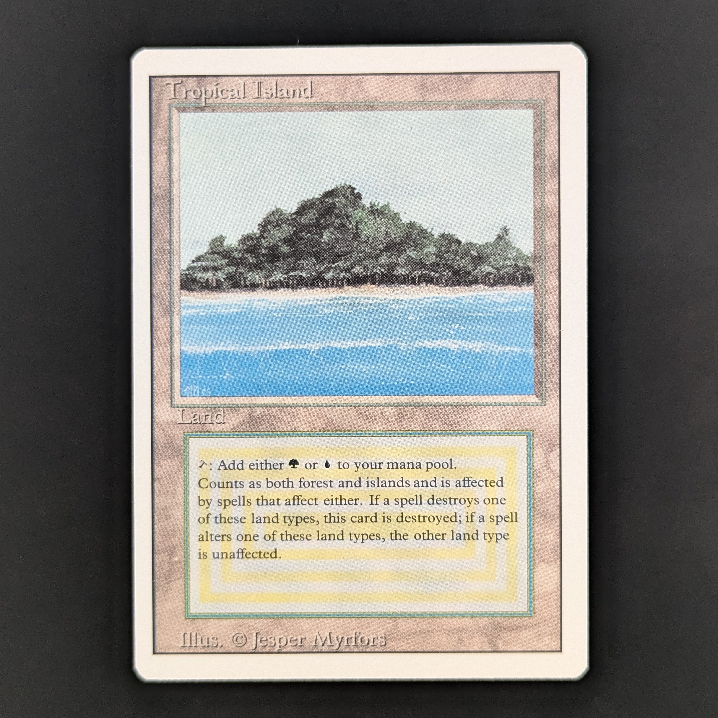 MTG Singles - Tropical Island - Revised - 