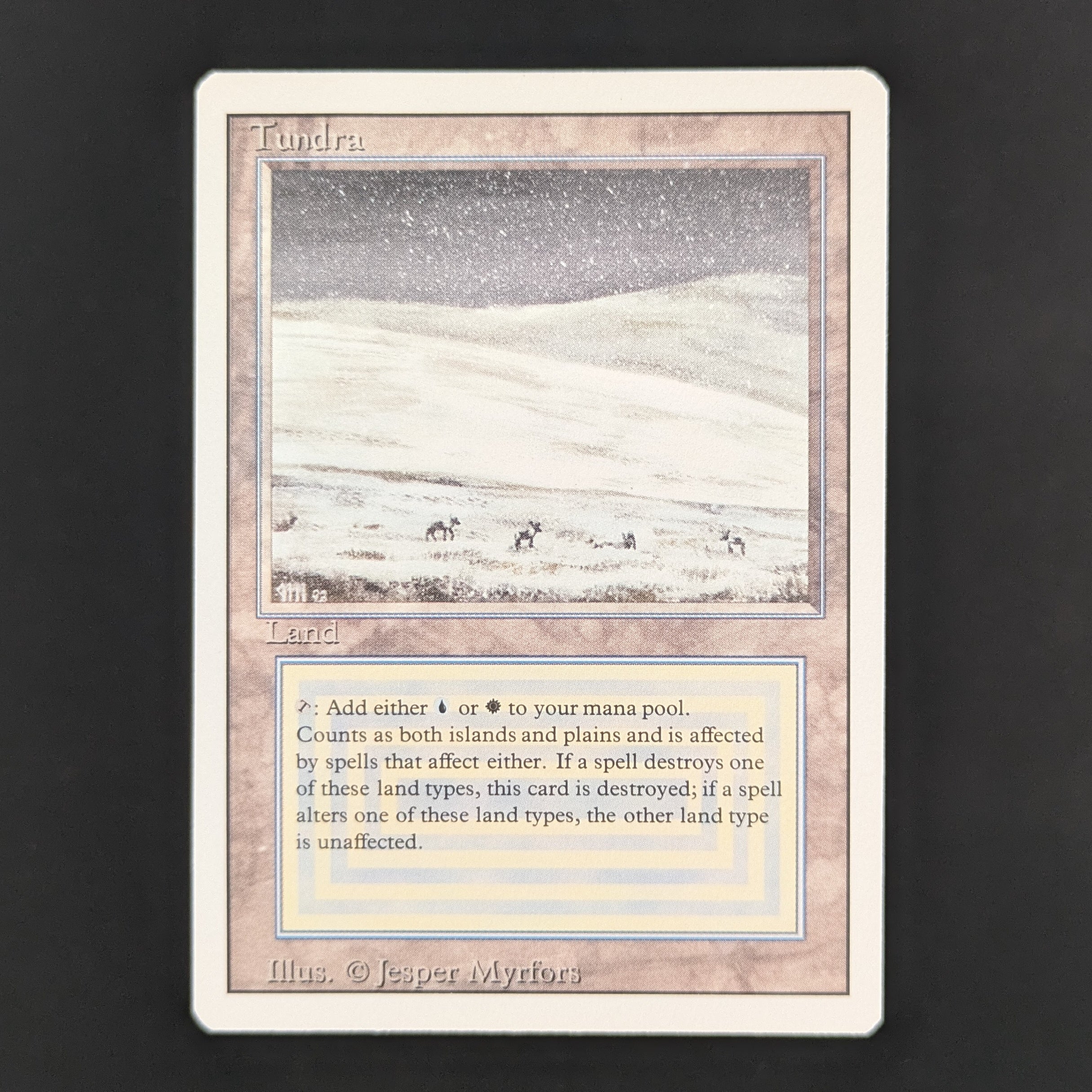 MTG Singles - Tundra - Revised - GD - BENT - 35560