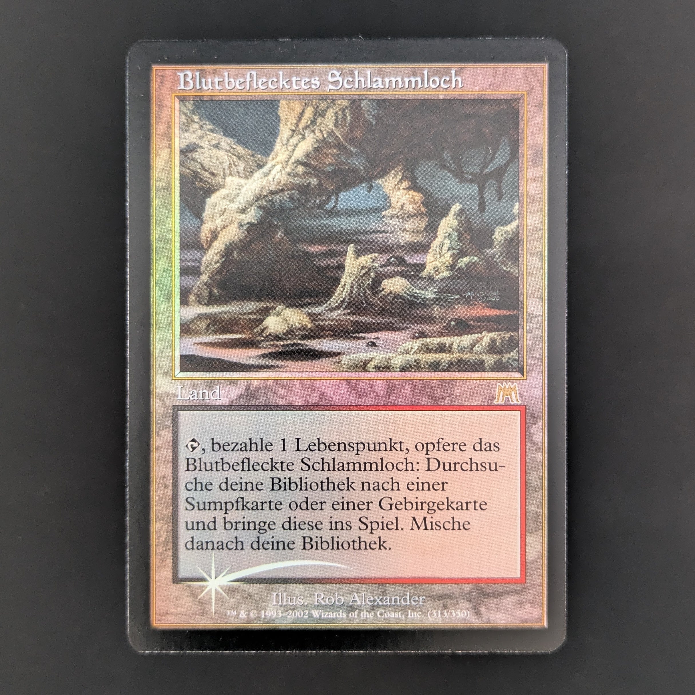 [FOIL] Bloodstained Mire - Onslaught - German - EX