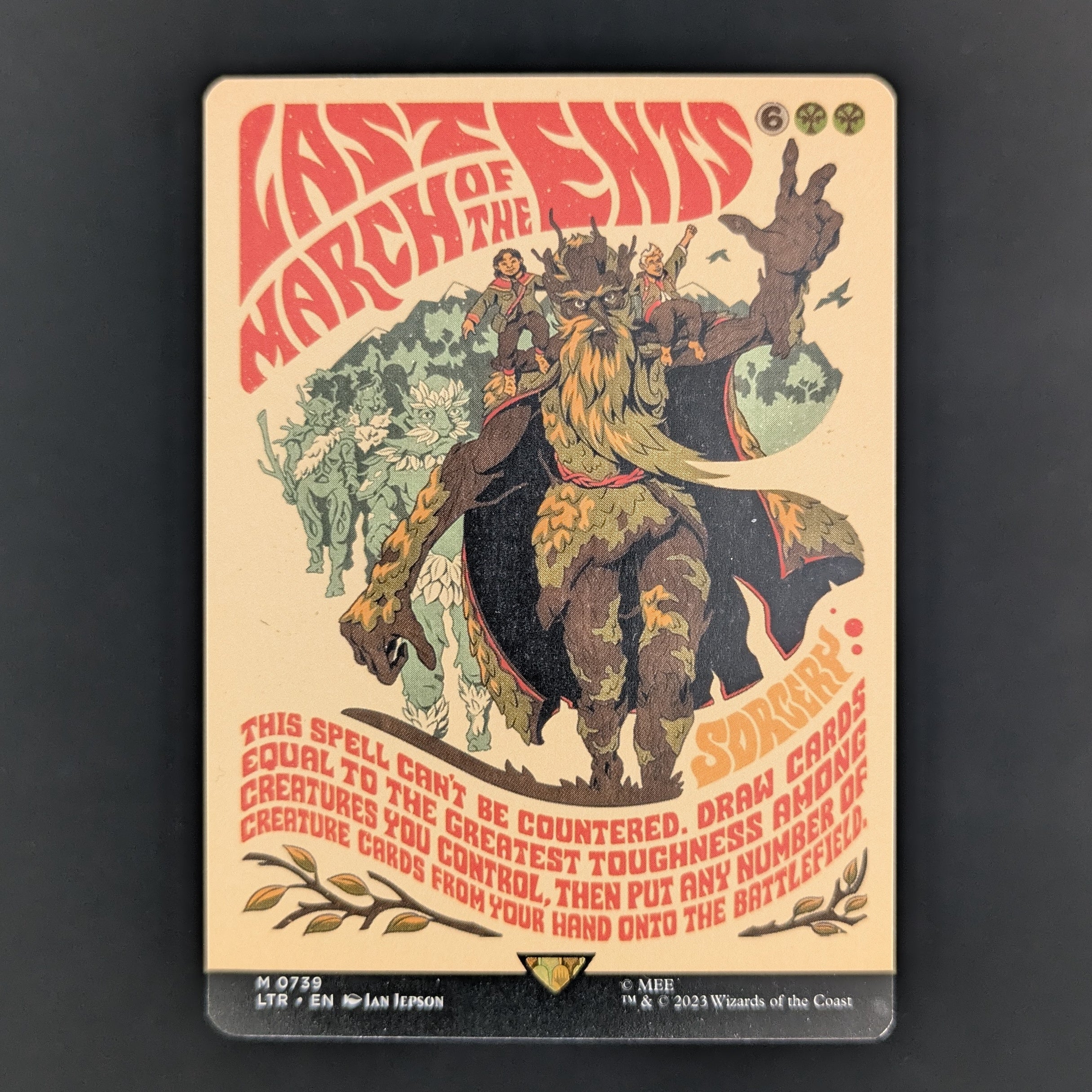 Last March of the Ents (Borderless Poster) - The Lord of the Rings: Tales of Middle-earth Holiday Release - English - NM