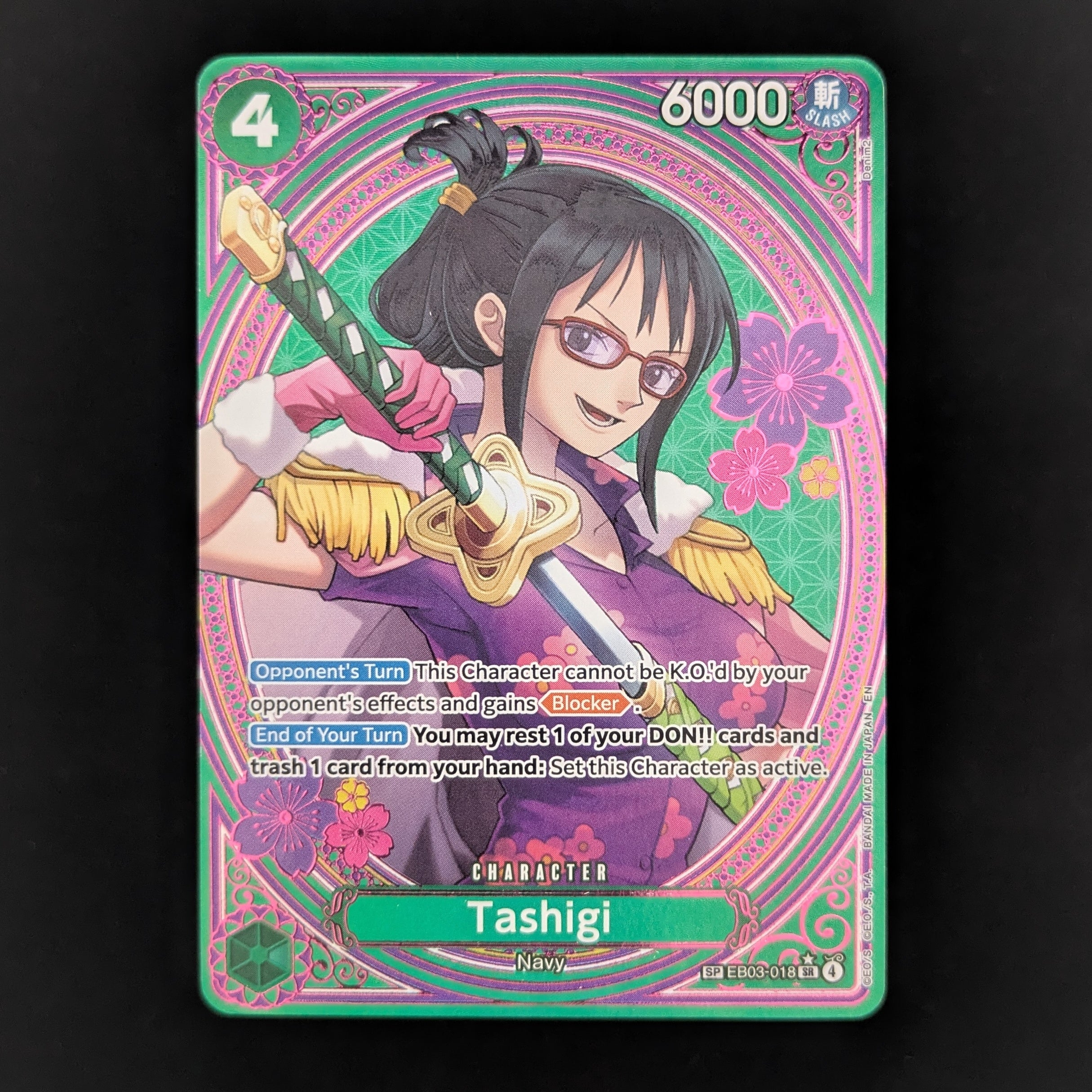 Tashigi (EB03-018) (V.3) - Heroines Edition - English - NM