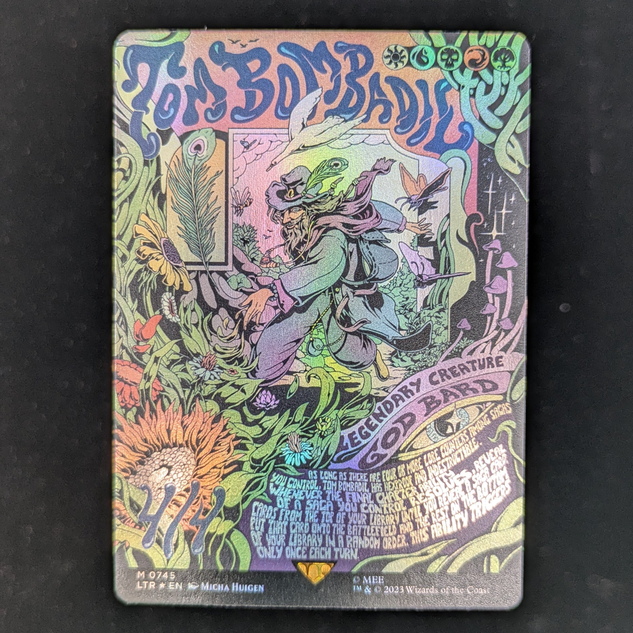 [FOIL] Tom Bombadil (Borderless Poster) - The Lord of the Rings: Tales of Middle-earth Holiday Release - English - NM
