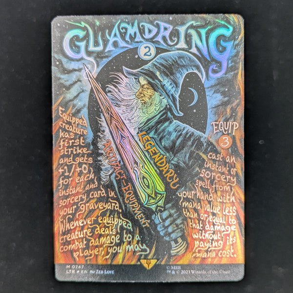 glamdring mtg card FOIL] (Borderless Poster) you may cast an Ghoulcaller Gisa #023 Holo Options:245/350 - 9th Edition (9ED) Play Booster
