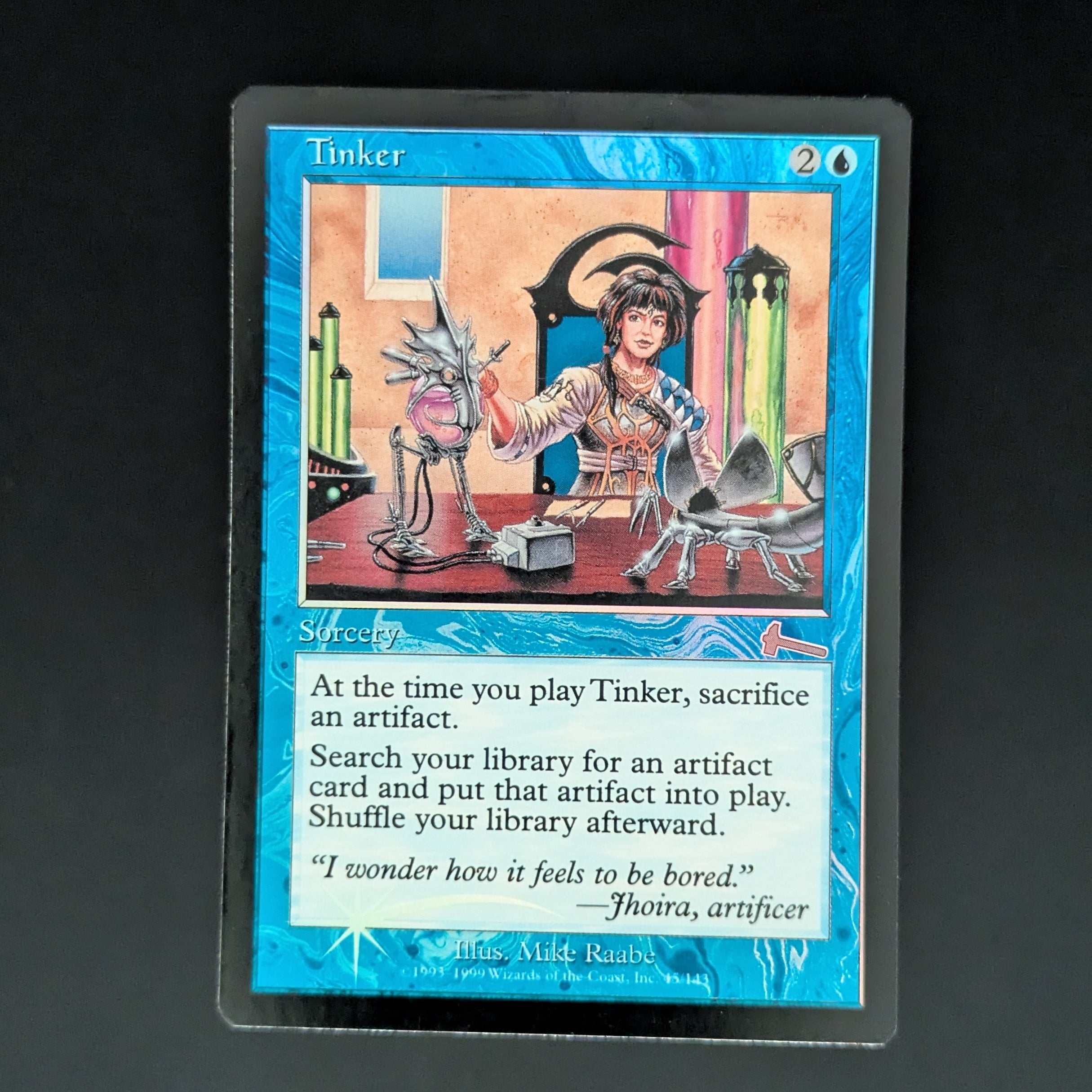 MTG Singles - [FOIL] Tinker - Urza's Legacy - English - EX - 