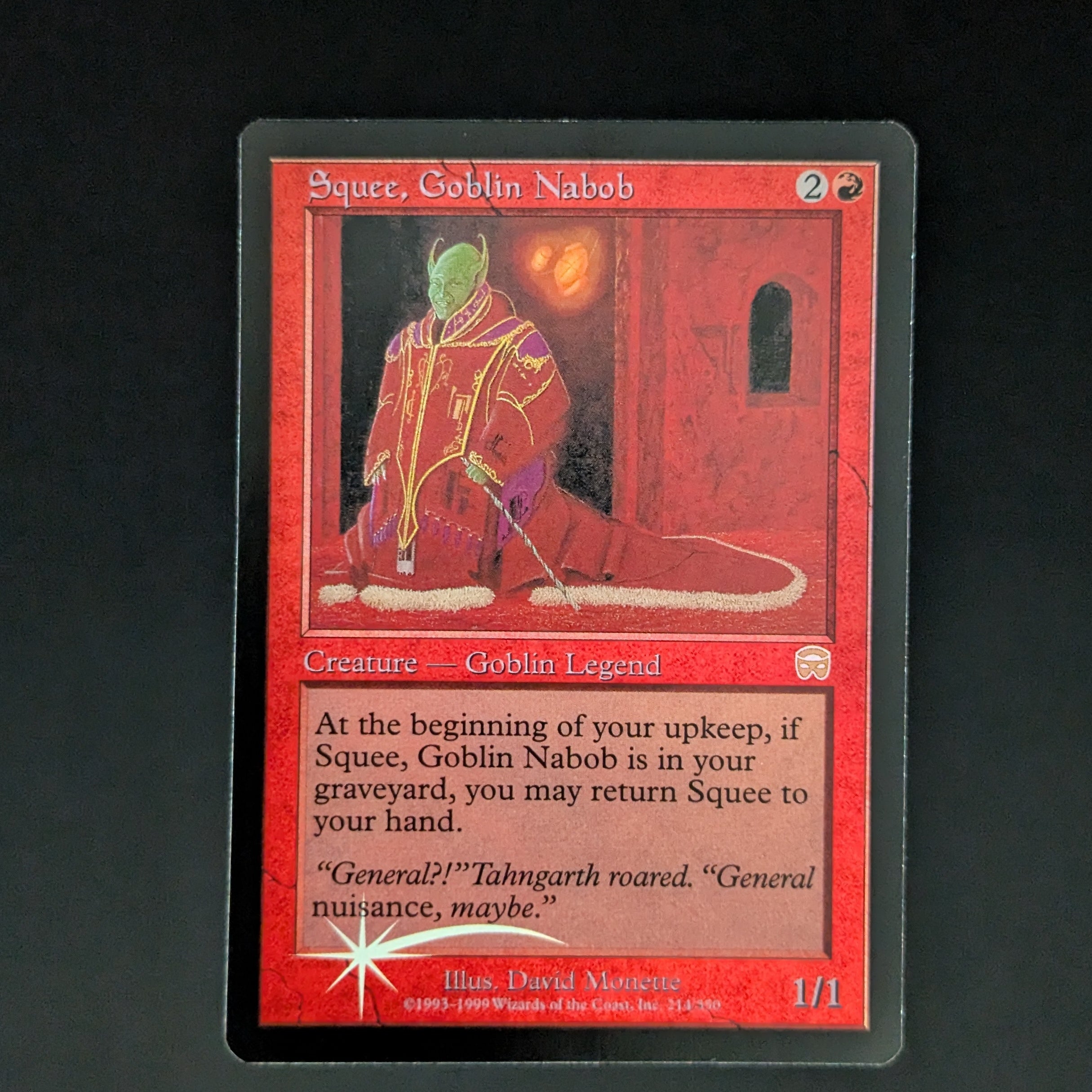 MTG Singles - [FOIL] Squee, Goblin Nabob - Mercadian Masques - English - GD - 
