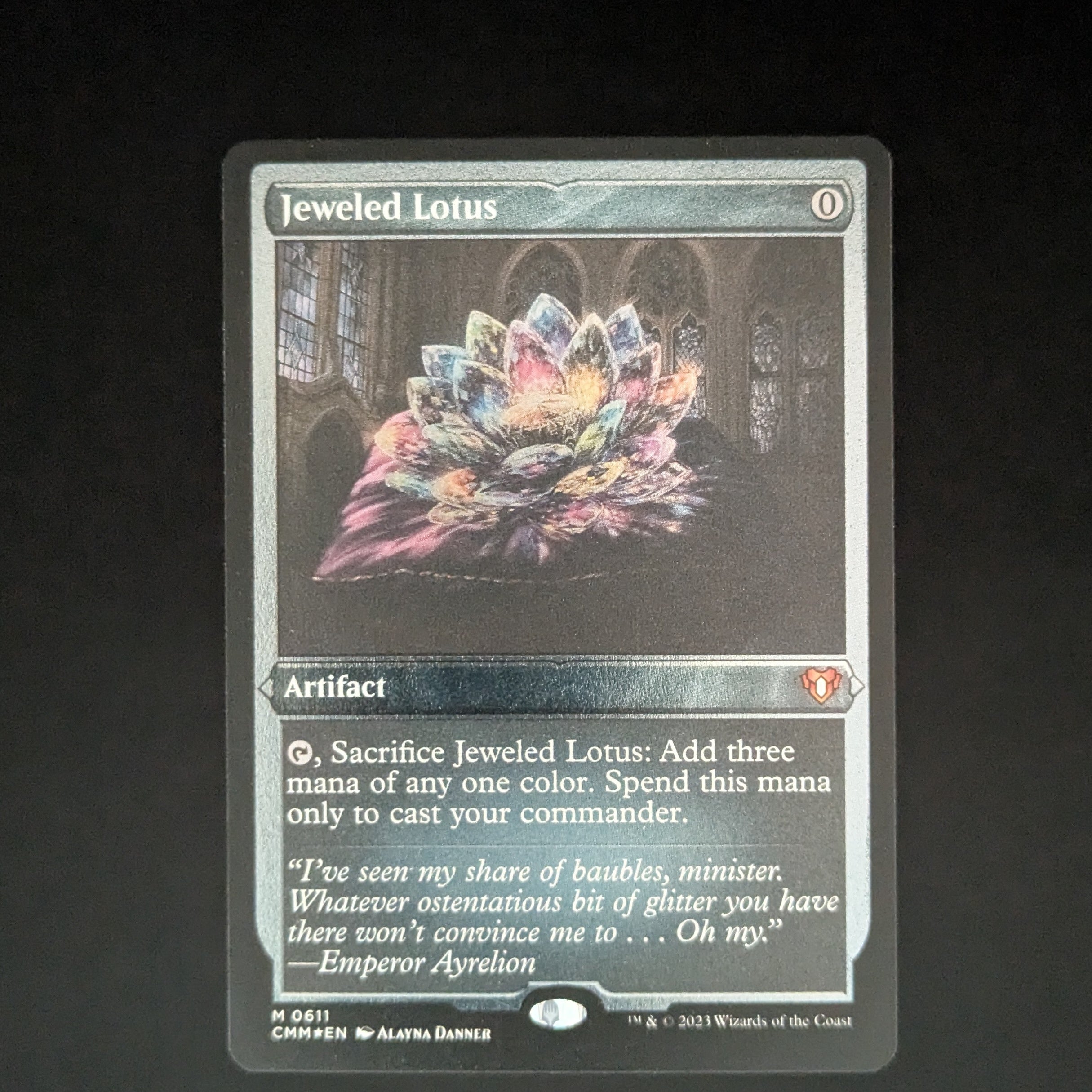 MTG Singles - [FOIL] Jeweled Lotus (V.1) - Commander Masters: Extras - English - NM - 
