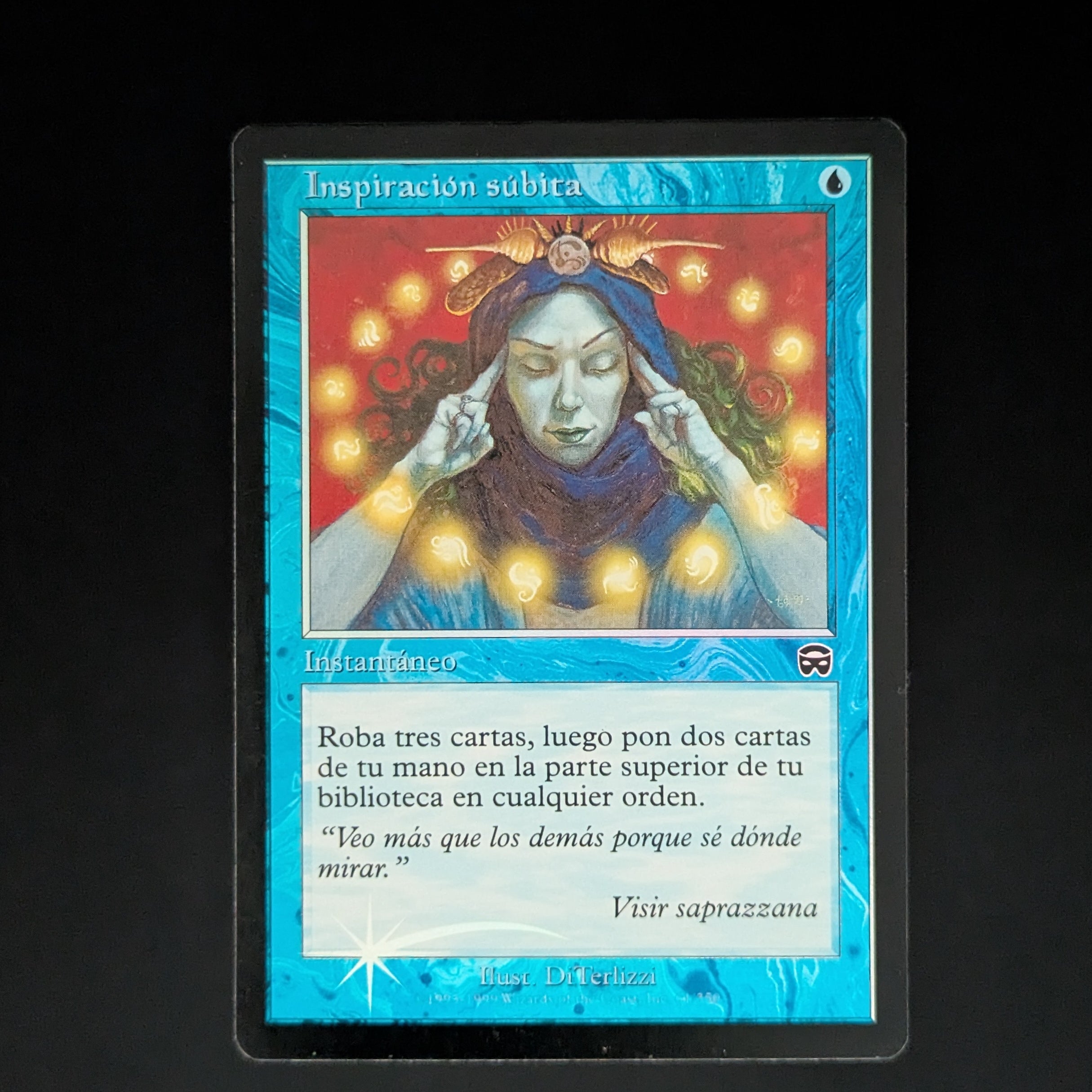 MTG Singles - [FOIL] Brainstorm - Mercadian Masques - Spanish - GD - 