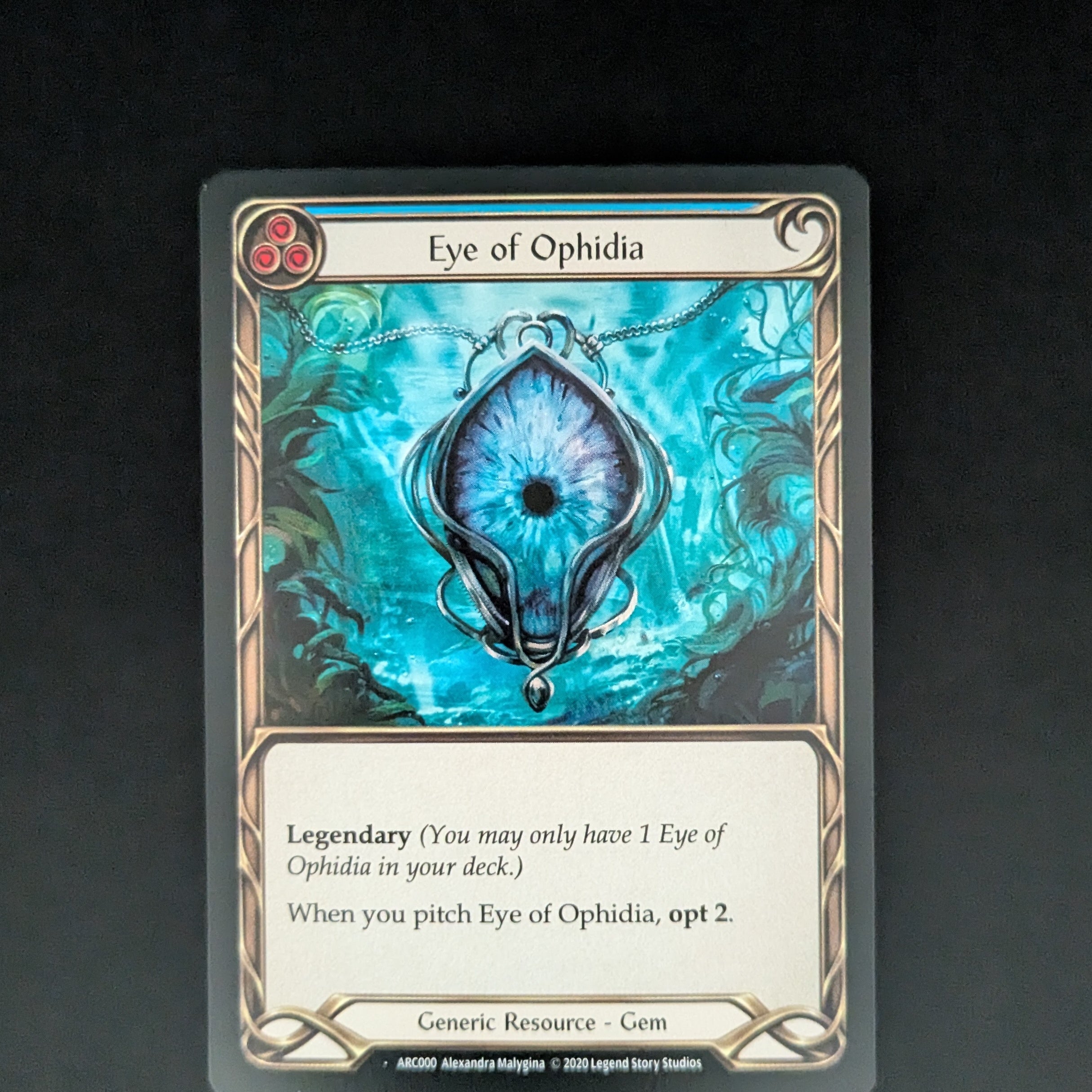 FAB Singles - Eye of Ophidia - Arcane Rising - Unlimited - English - NM - 