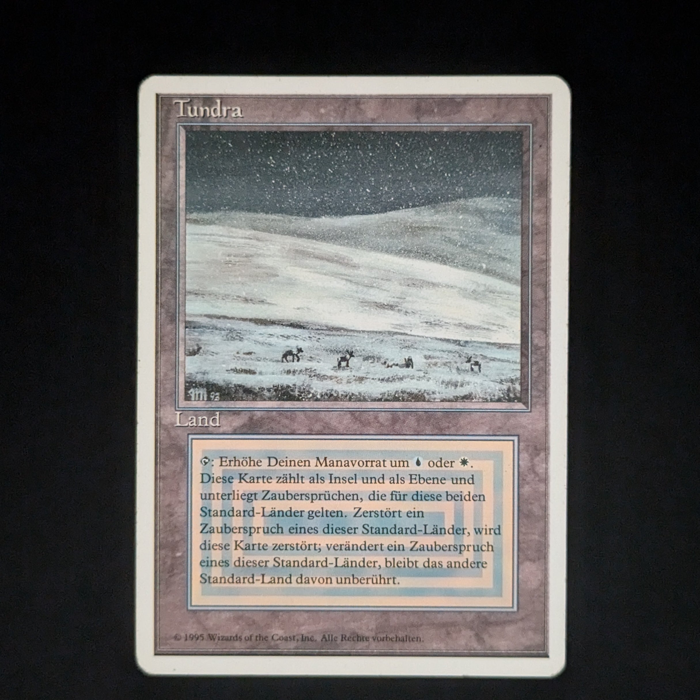 MTG Singles - Tundra - Foreign White Bordered - German - PL - 35763