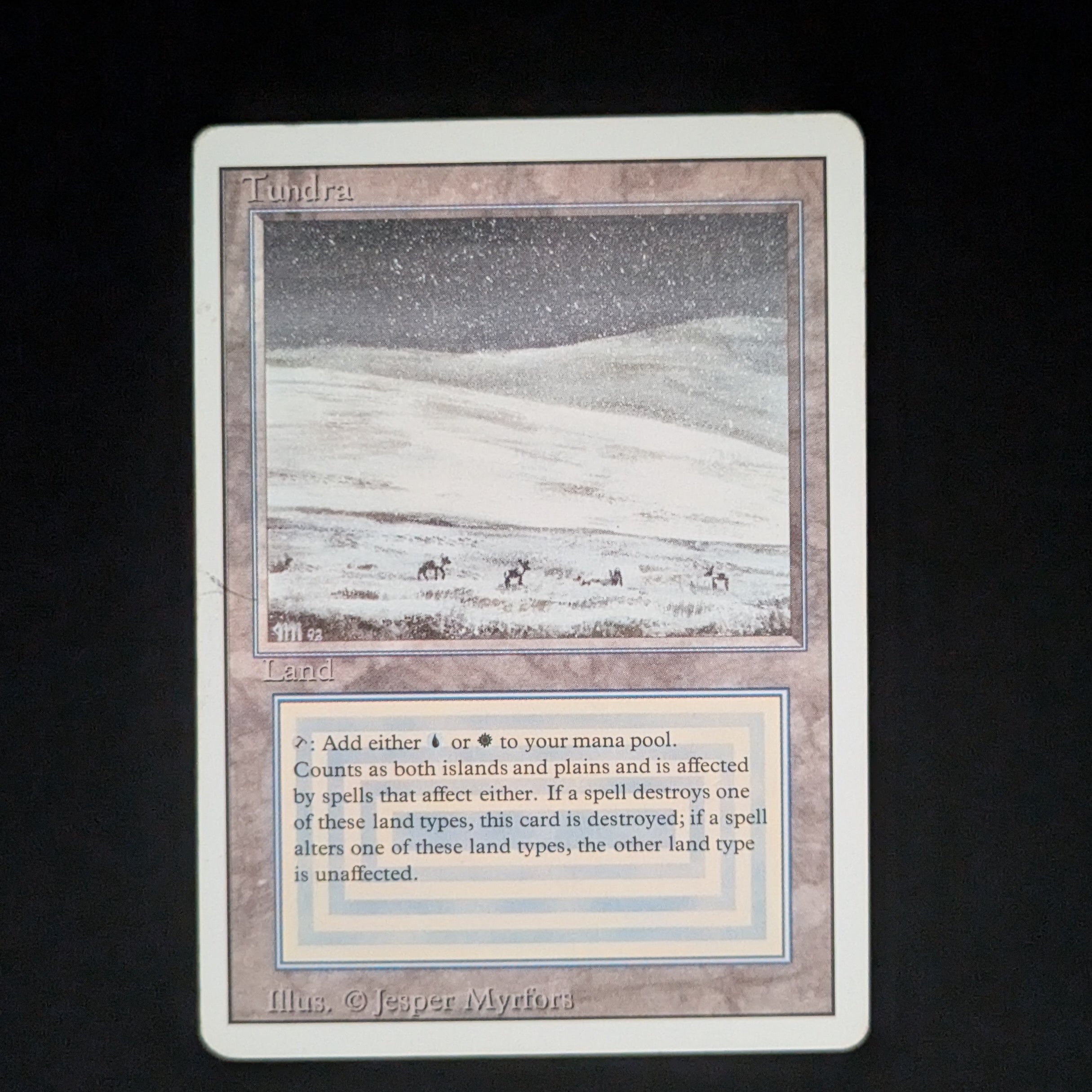 MTG Singles - Tundra - Revised - PL - INKED - 35767