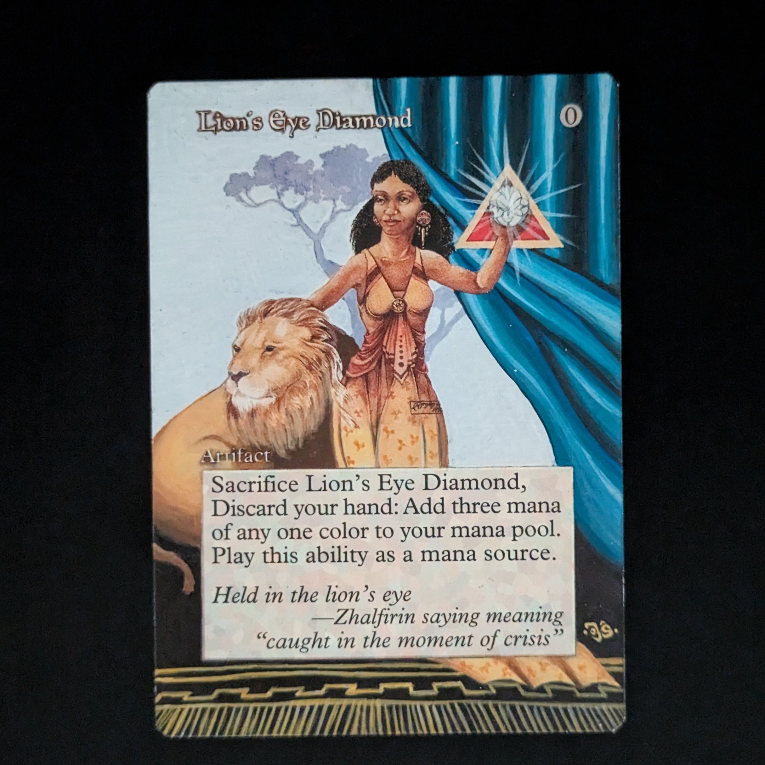 MTG Singles - Lion's Eye Diamond - Mirage - English - PL - ALTERED - 35772