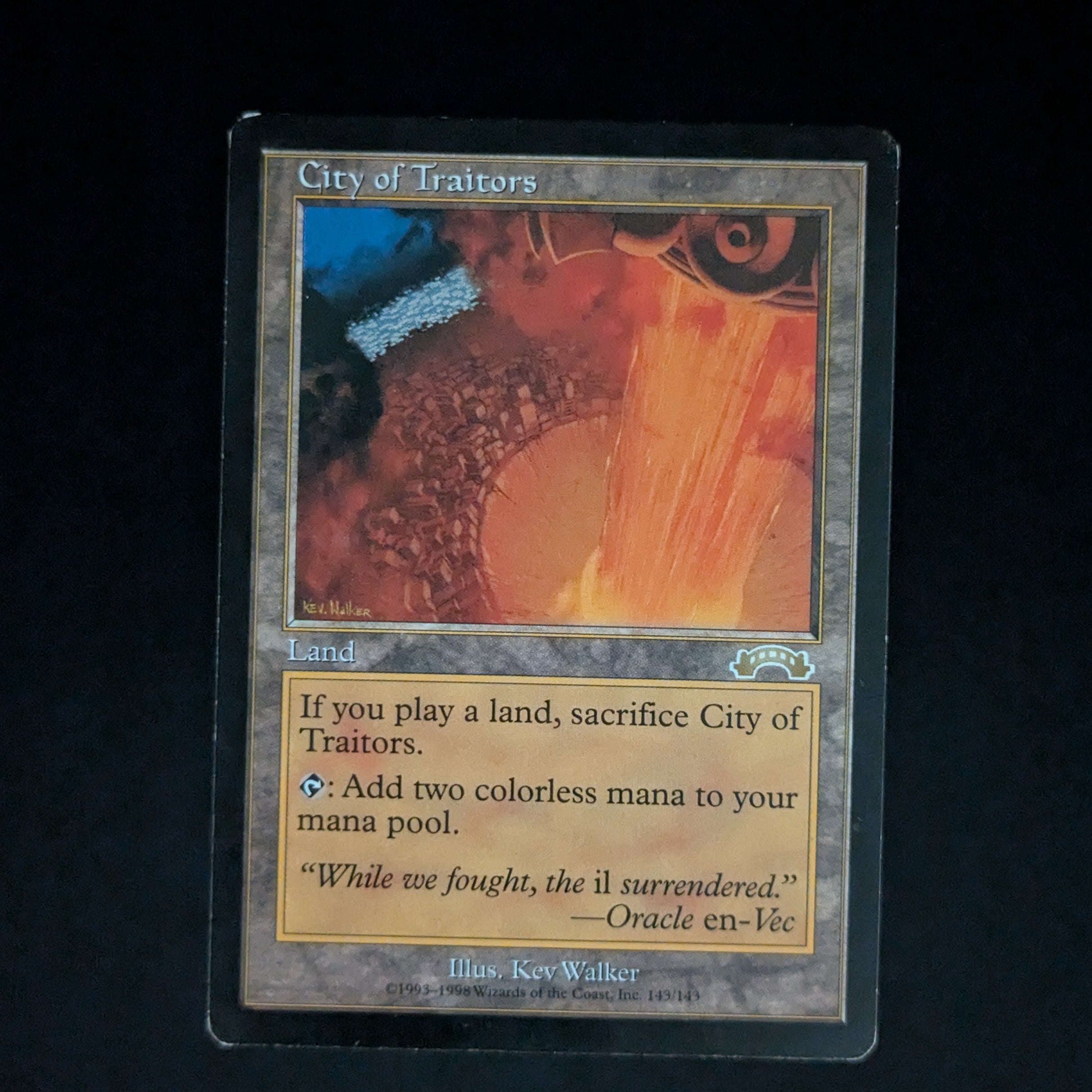 MTG Singles - City of Traitors - Exodus - English - LP - 35784