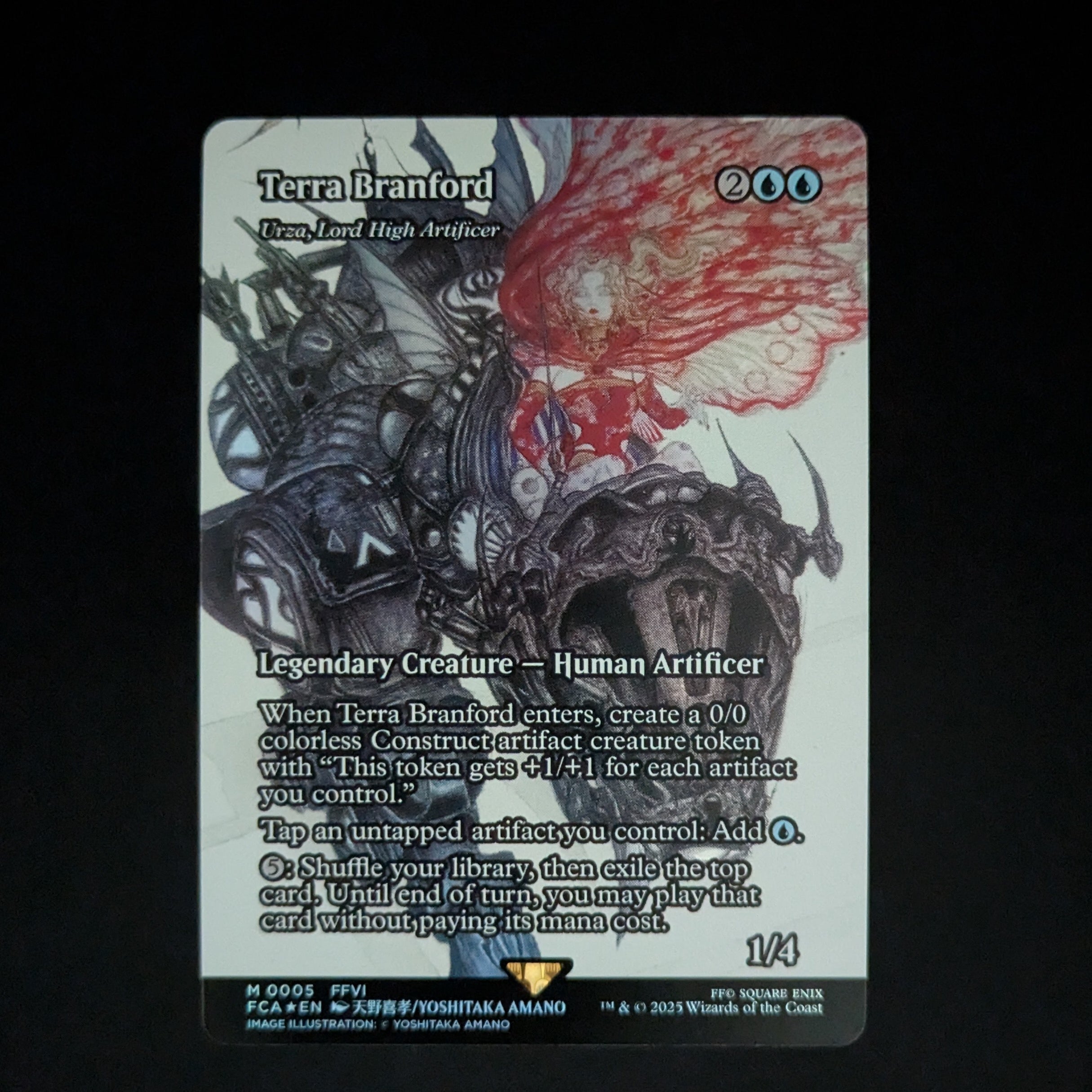 [FOIL] Terra Branford - Urza, Lord High Artificer (Showcase) - FINAL FANTASY Through the Ages - English - NM