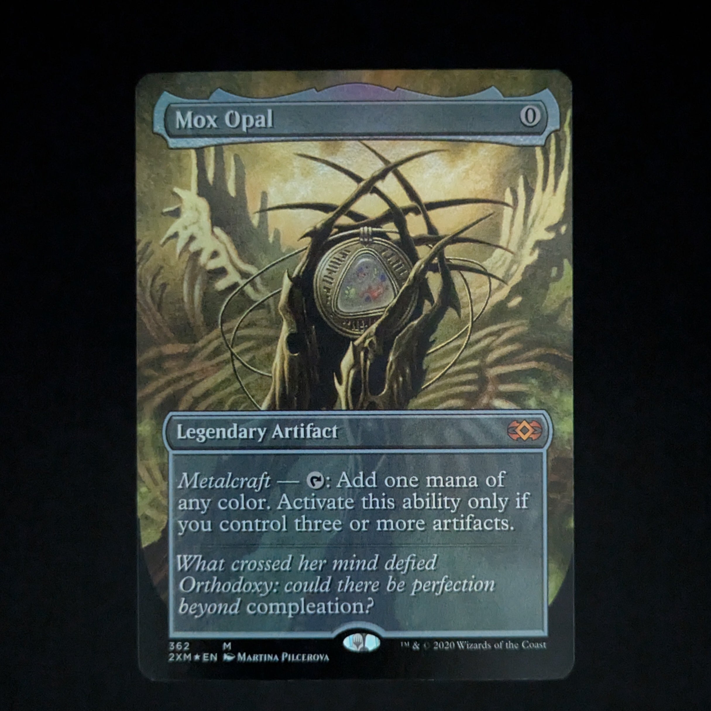 [FOIL] Mox Opal (Borderless) - Double Masters: Extras - English - NM