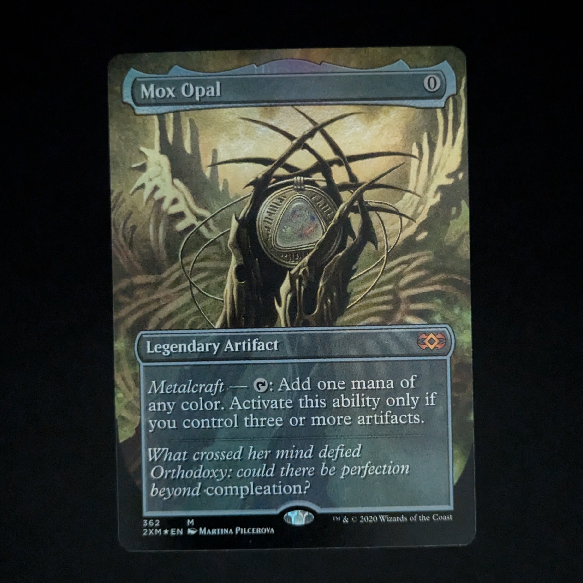 [FOIL] Mox Opal (Borderless) - Double Masters: Extras - English - NM