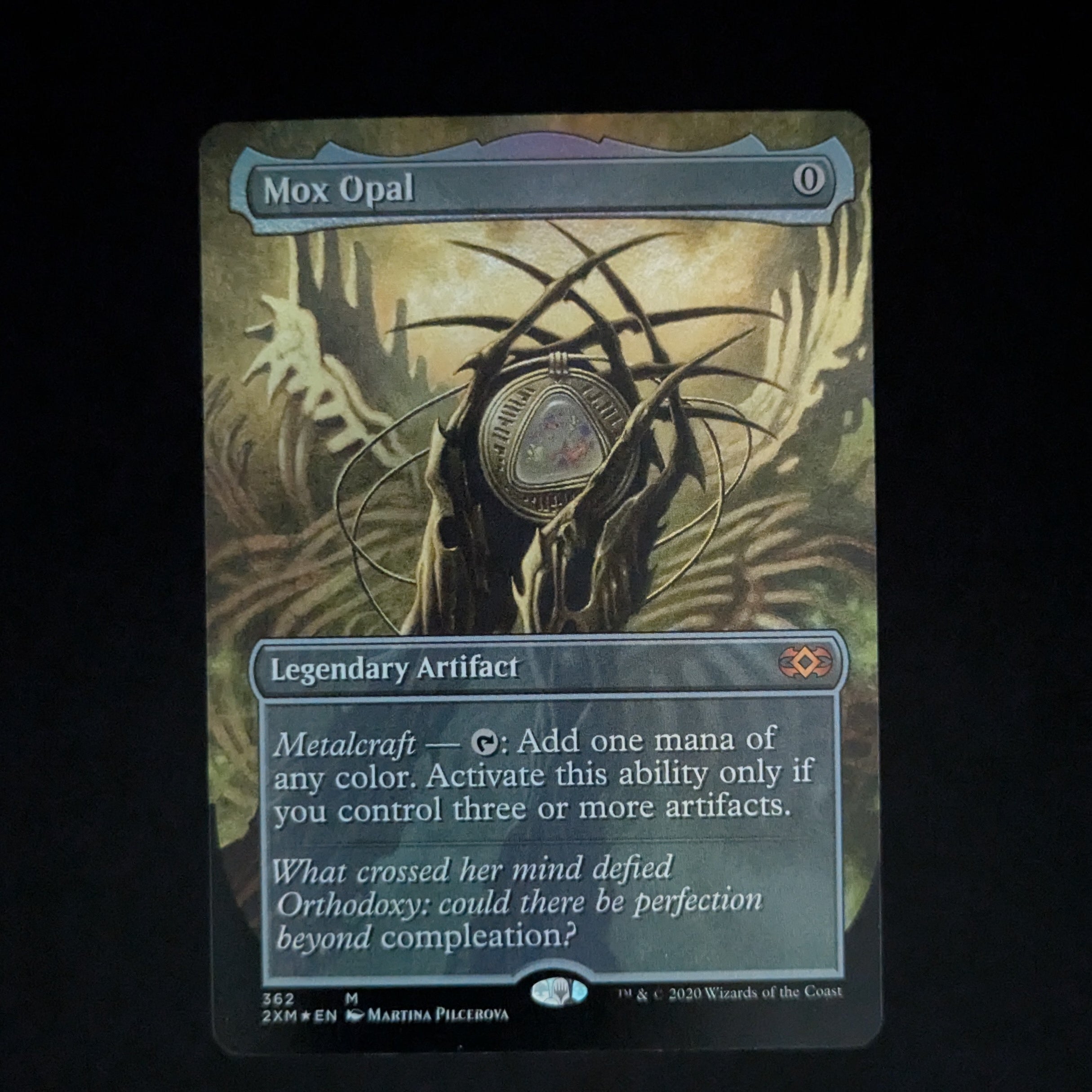 [FOIL] Mox Opal (Borderless) - Double Masters: Extras - English - NM