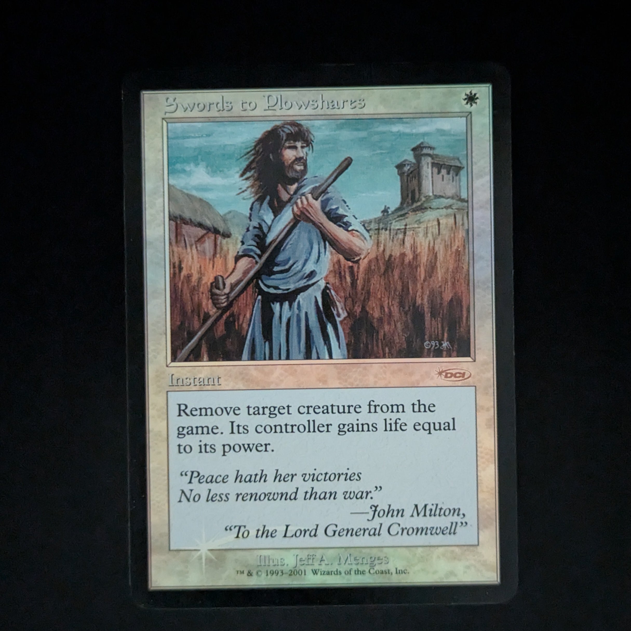 [FOIL] Swords to Plowshares - Friday Night Magic Promos - English - GD