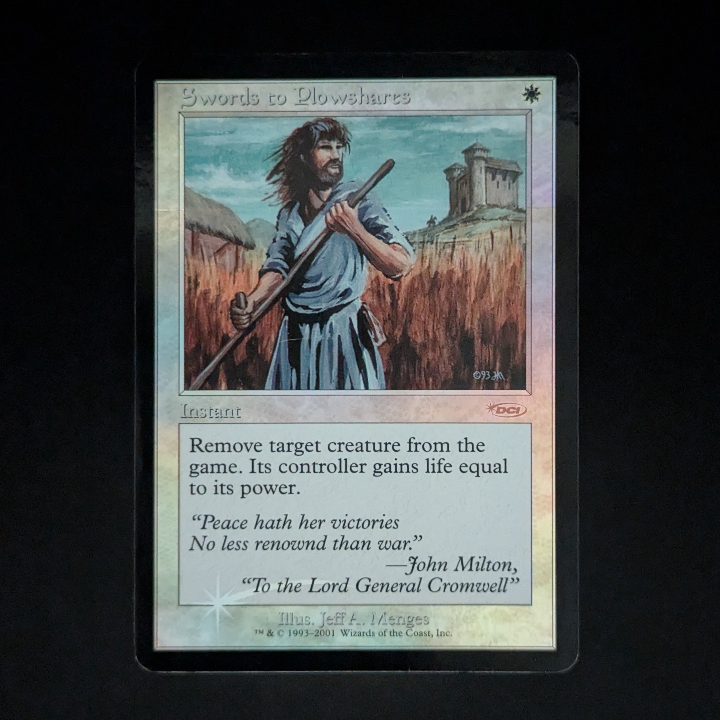 [FOIL] Swords to Plowshares - Friday Night Magic Promos - English - LP