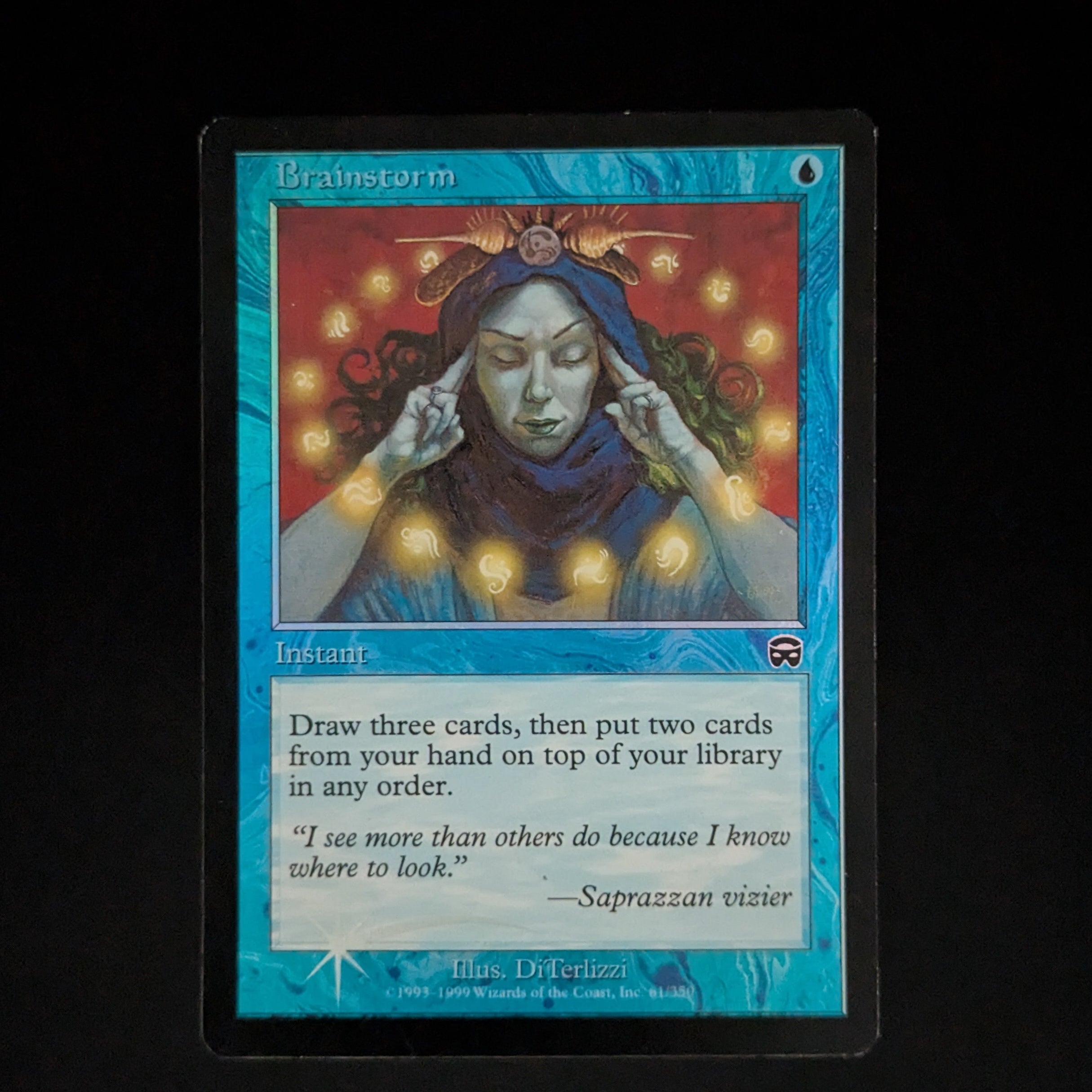 [FOIL] Brainstorm - Mercadian Masques - English - LP