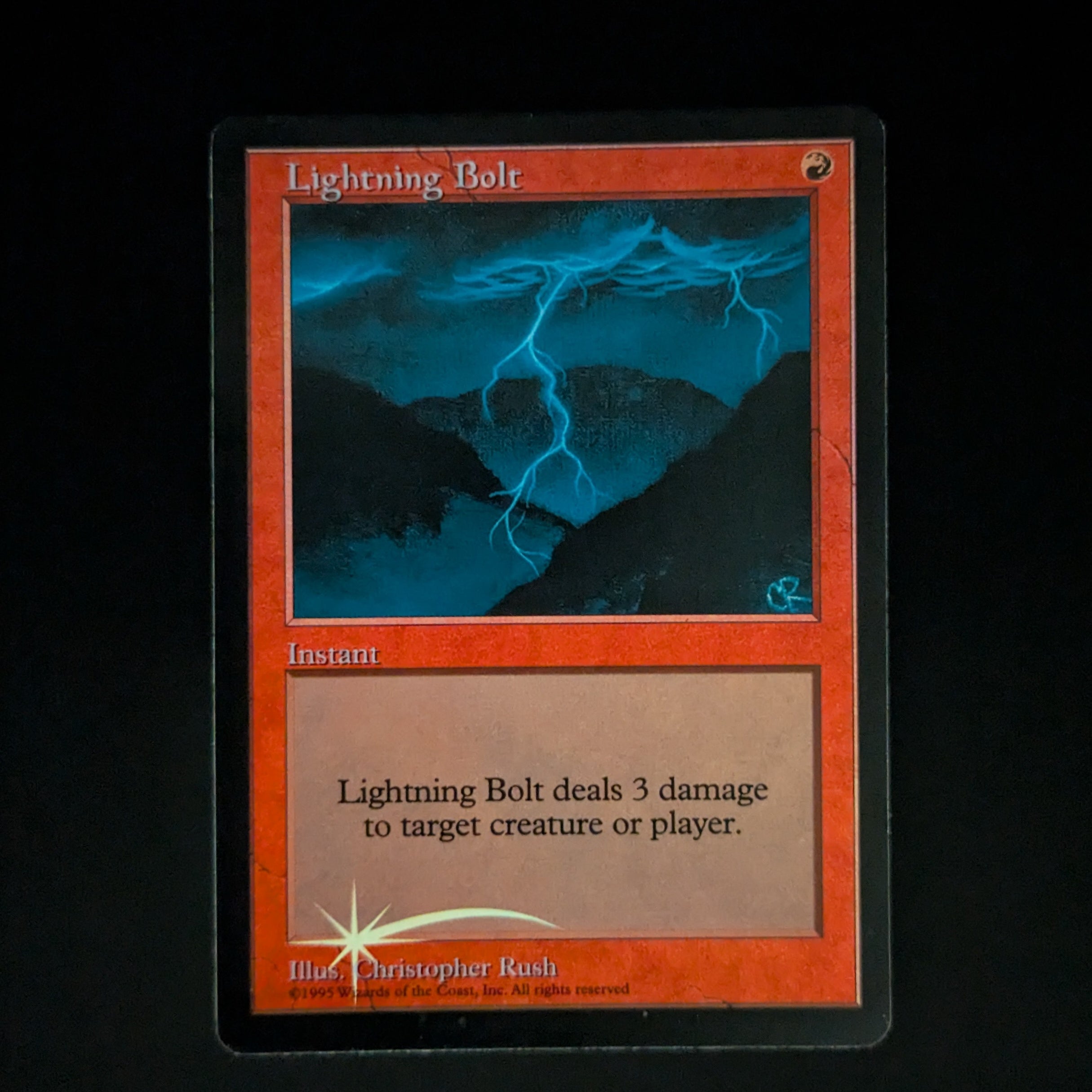 [FOIL] Lightning Bolt - Judge Rewards Promos - English - GD - BINDER DING