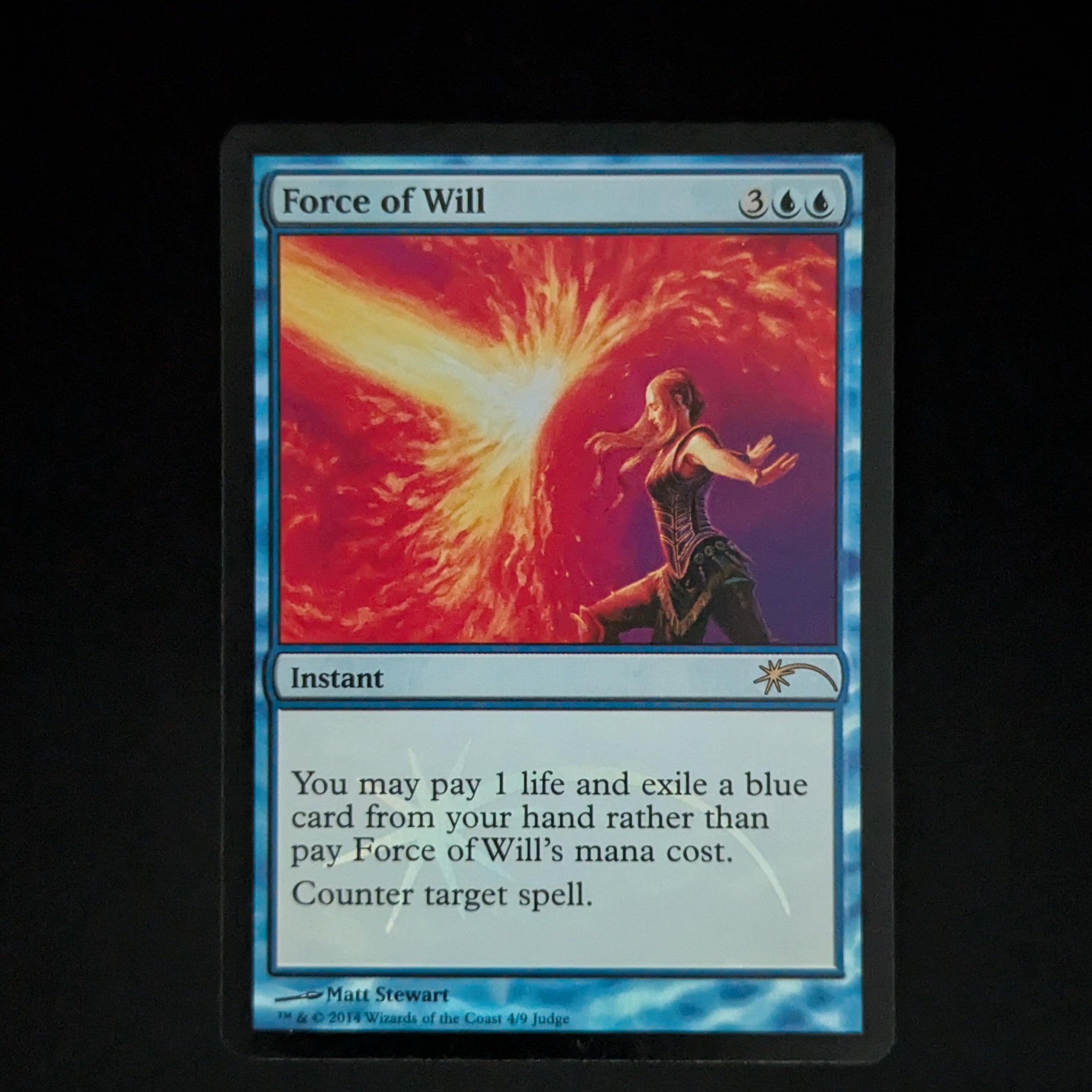 [FOIL] Force of Will - Judge Rewards Promos - English - EX
