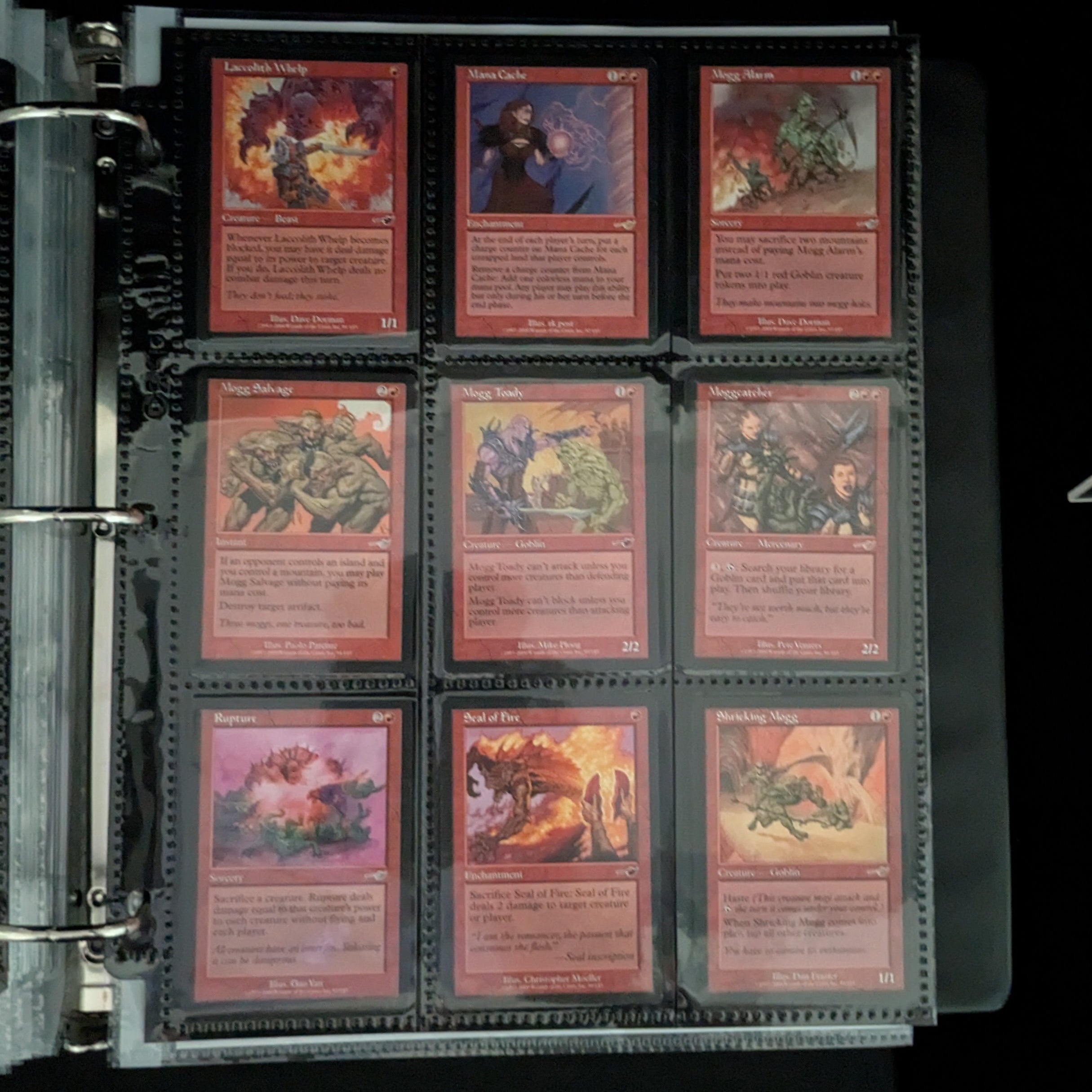 Nemesis Full Set - Nemesis - English - NM-EX - 9 Pocket Pages