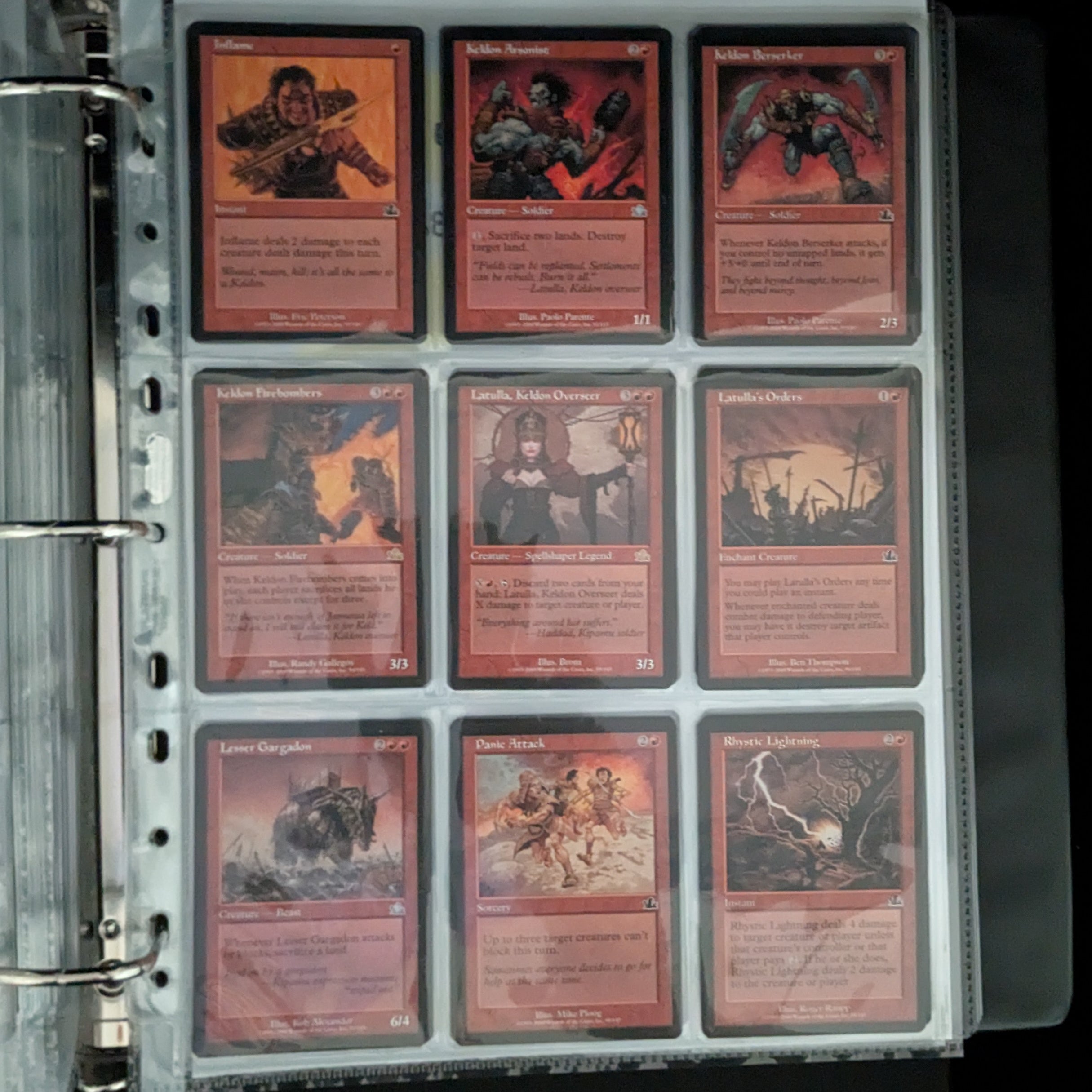 Prophecy Full Set - Prophecy - English - NM - 9 Pocket Pages