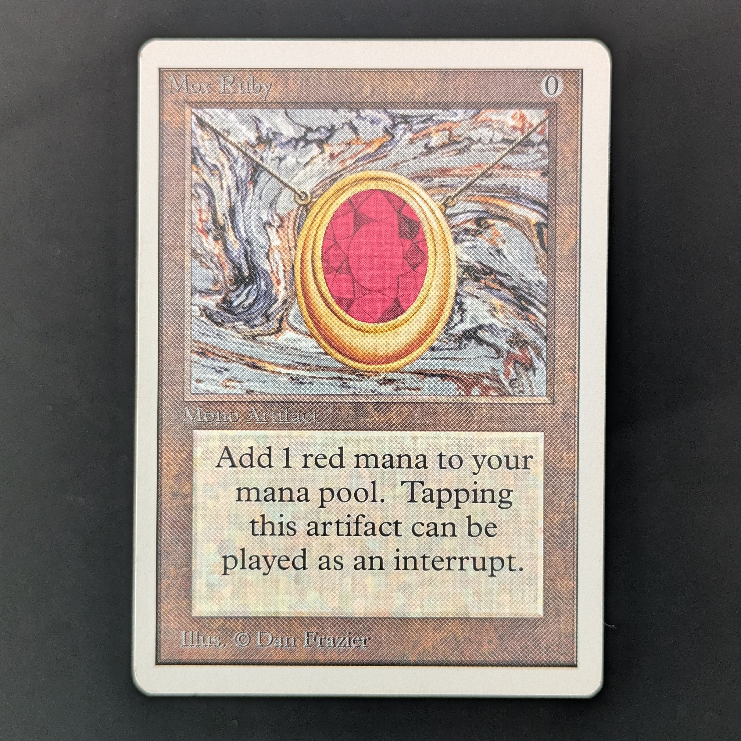 MTG Singles - Mox Ruby - Unlimited - GD - ROLLER LINES - 35934