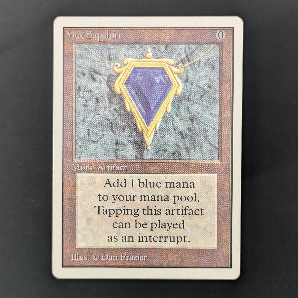 MTG Singles - Mox Sapphire - Unlimited - LP - 35935