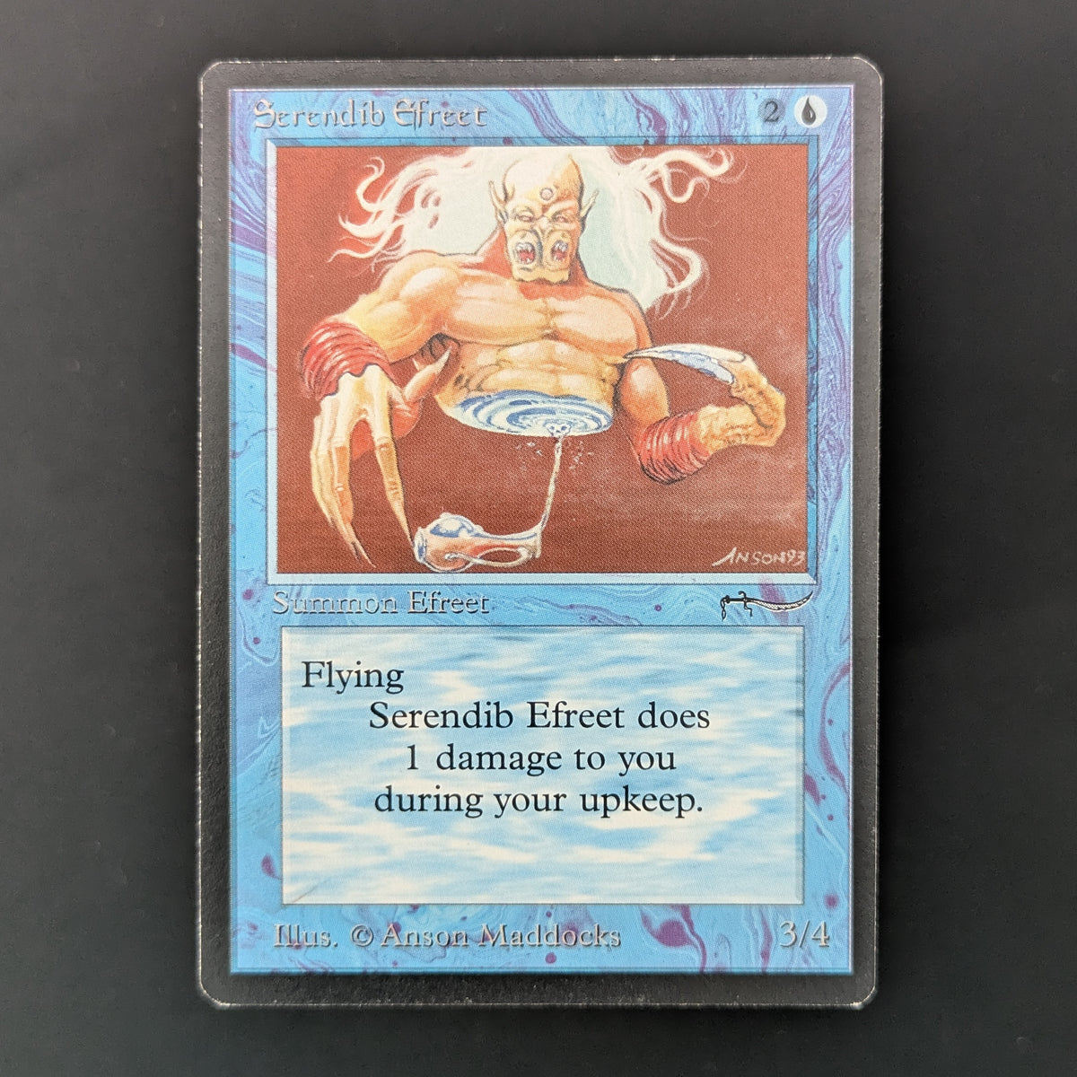 MTG Singles - Serendib Efreet - Arabian Nights - GD - 36001