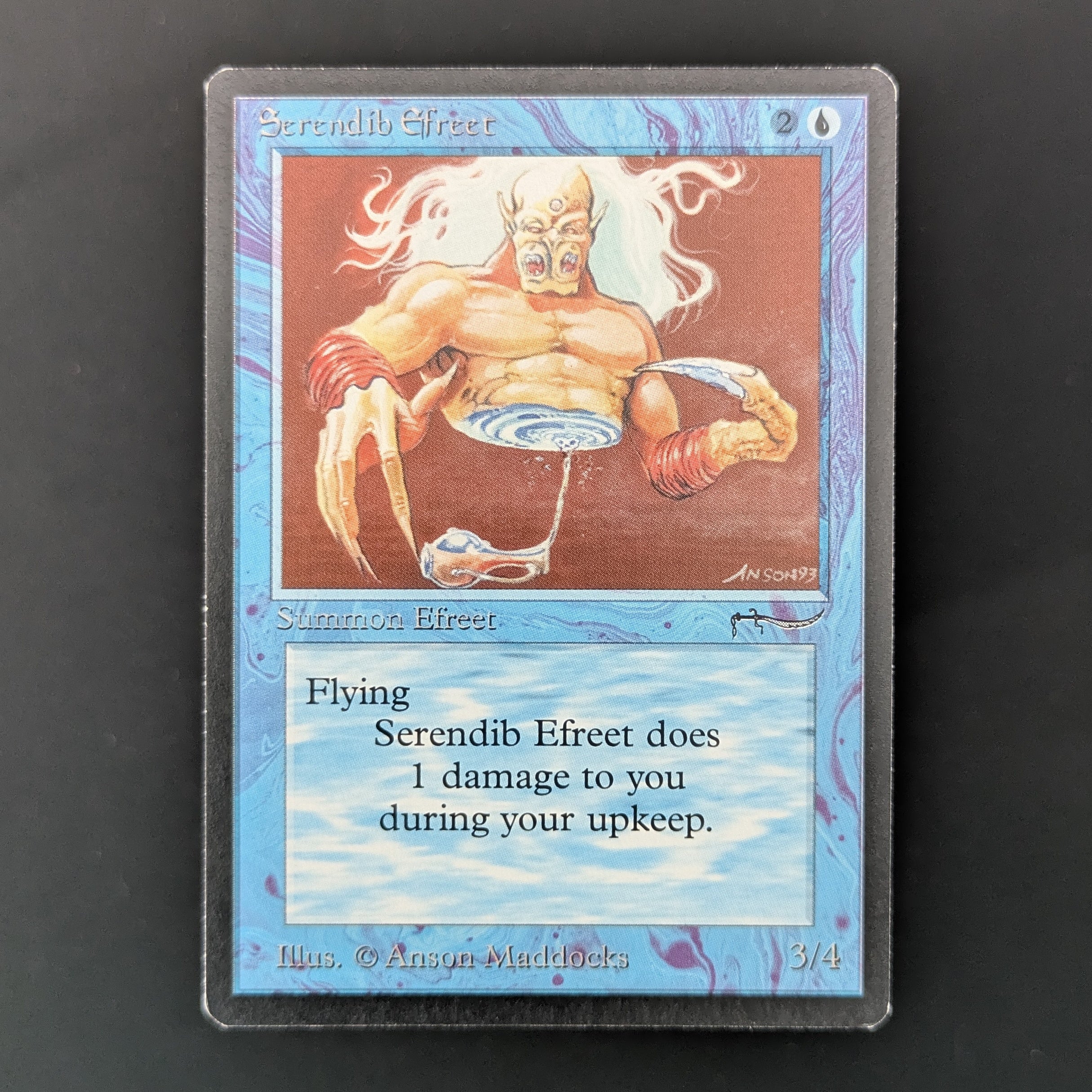 MTG Singles - Serendib Efreet - Arabian Nights - GD - 36004
