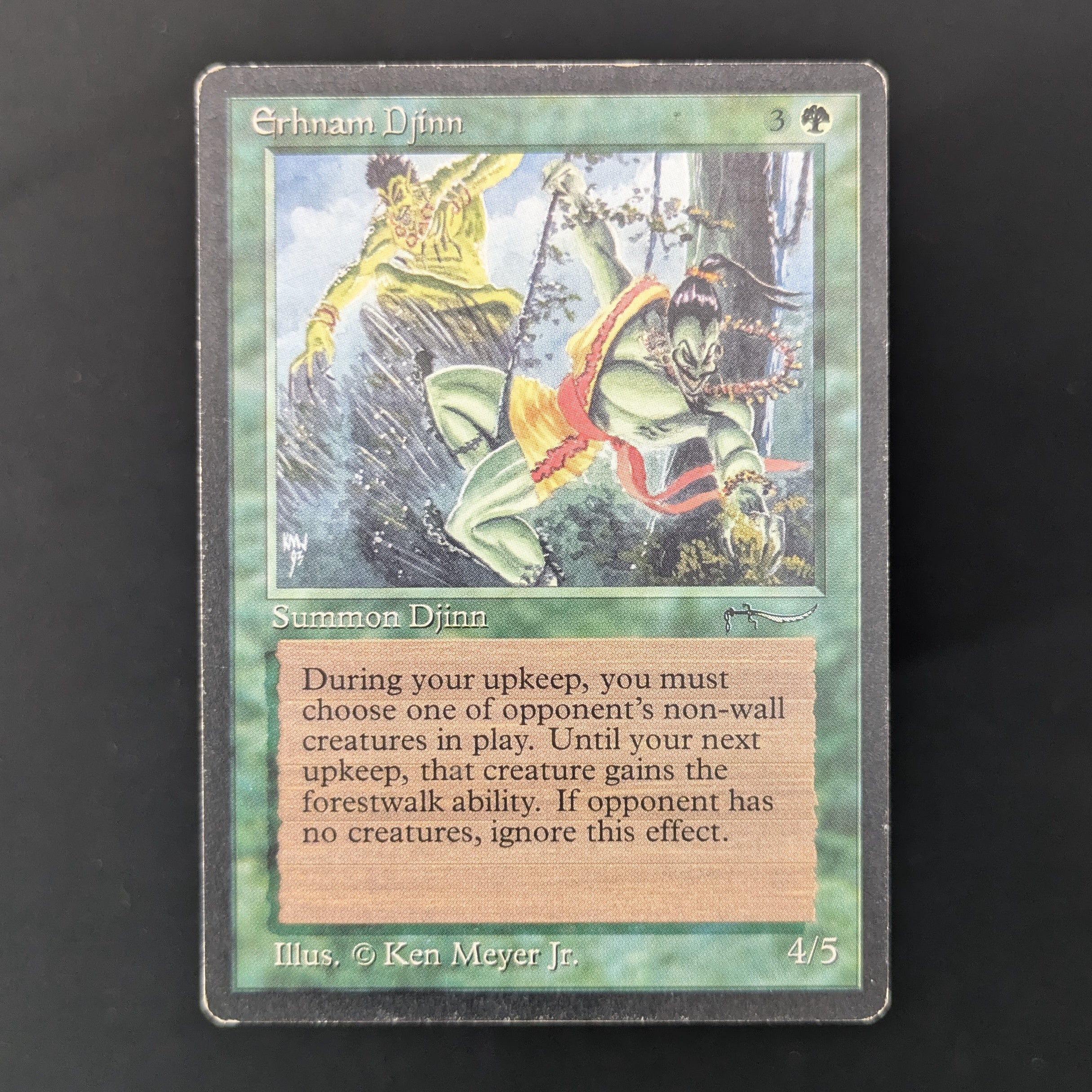 MTG Singles - Erhnam Djinn - Arabian Nights - PL - 36007
