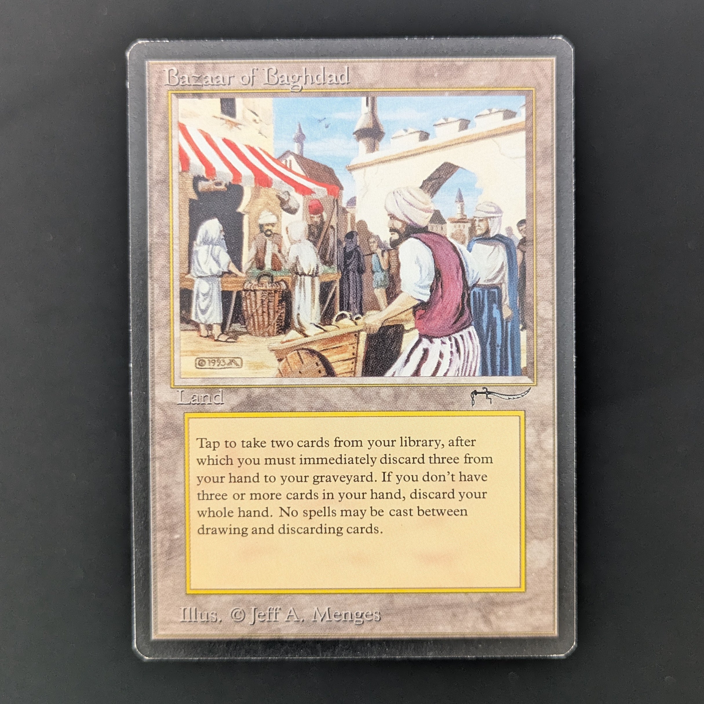 MTG Singles - Bazaar of Baghdad - Arabian Nights - EX - 36010