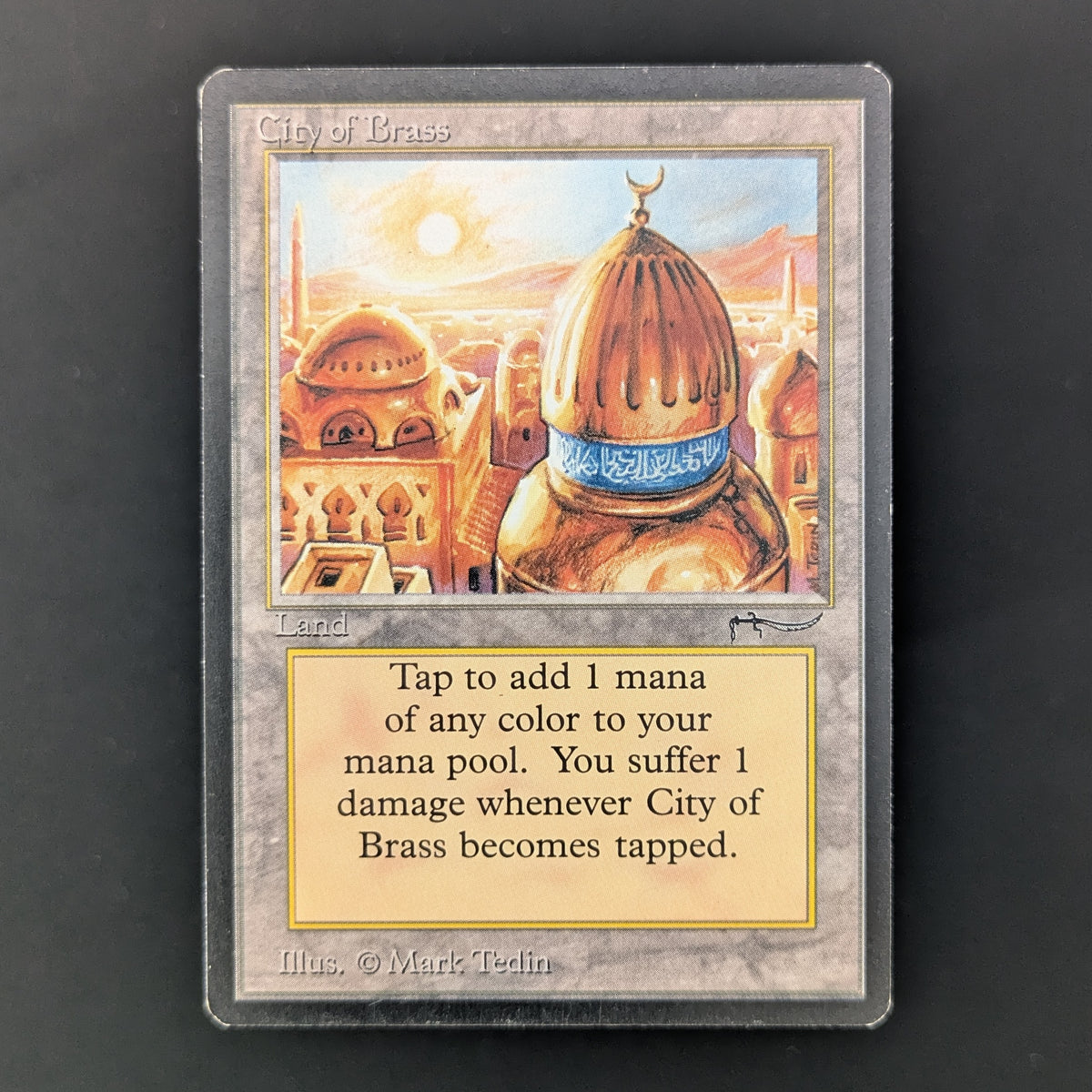 MTG Singles - City of Brass - Arabian Nights - EX - 36014