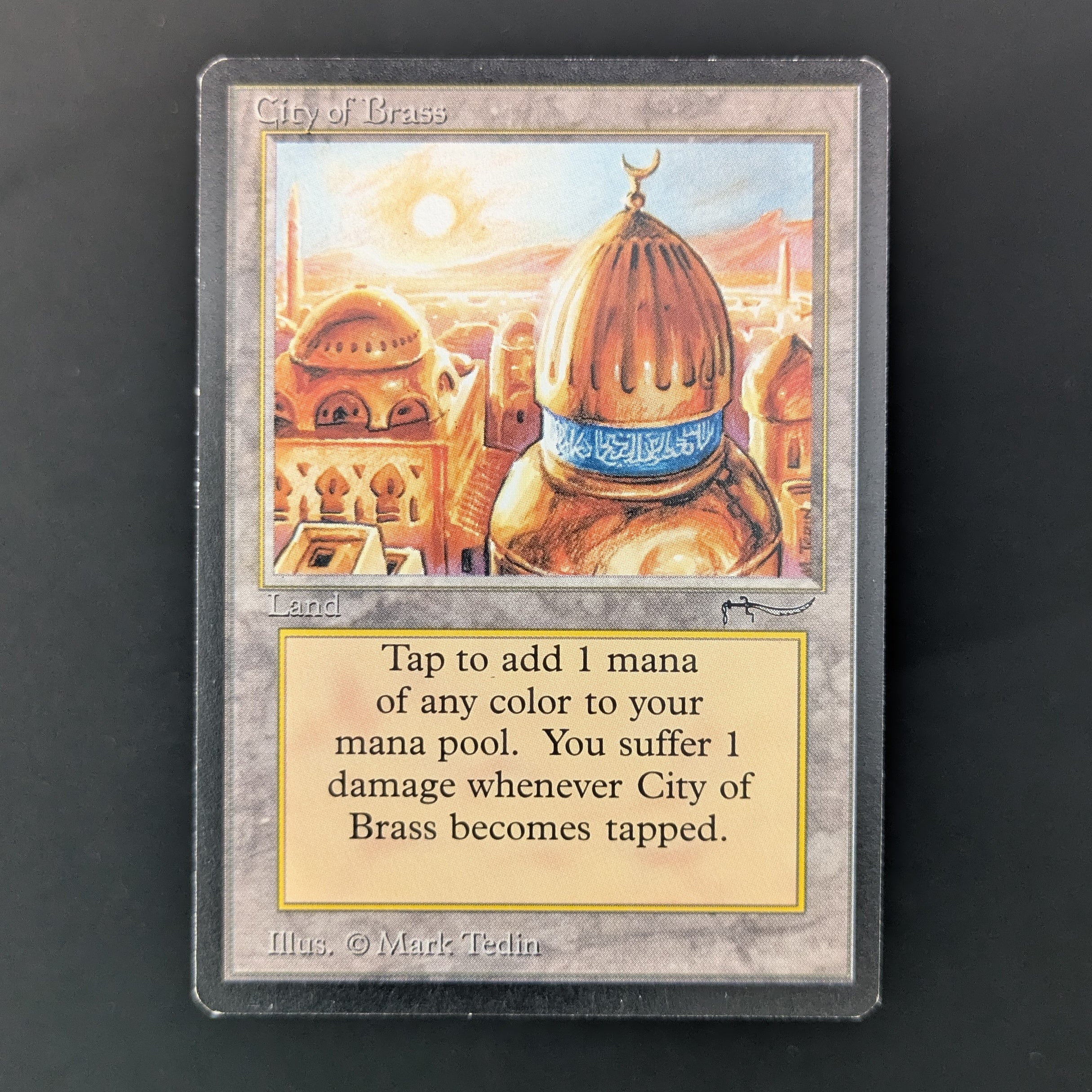 MTG Singles - City of Brass - Arabian Nights - GD - 36015