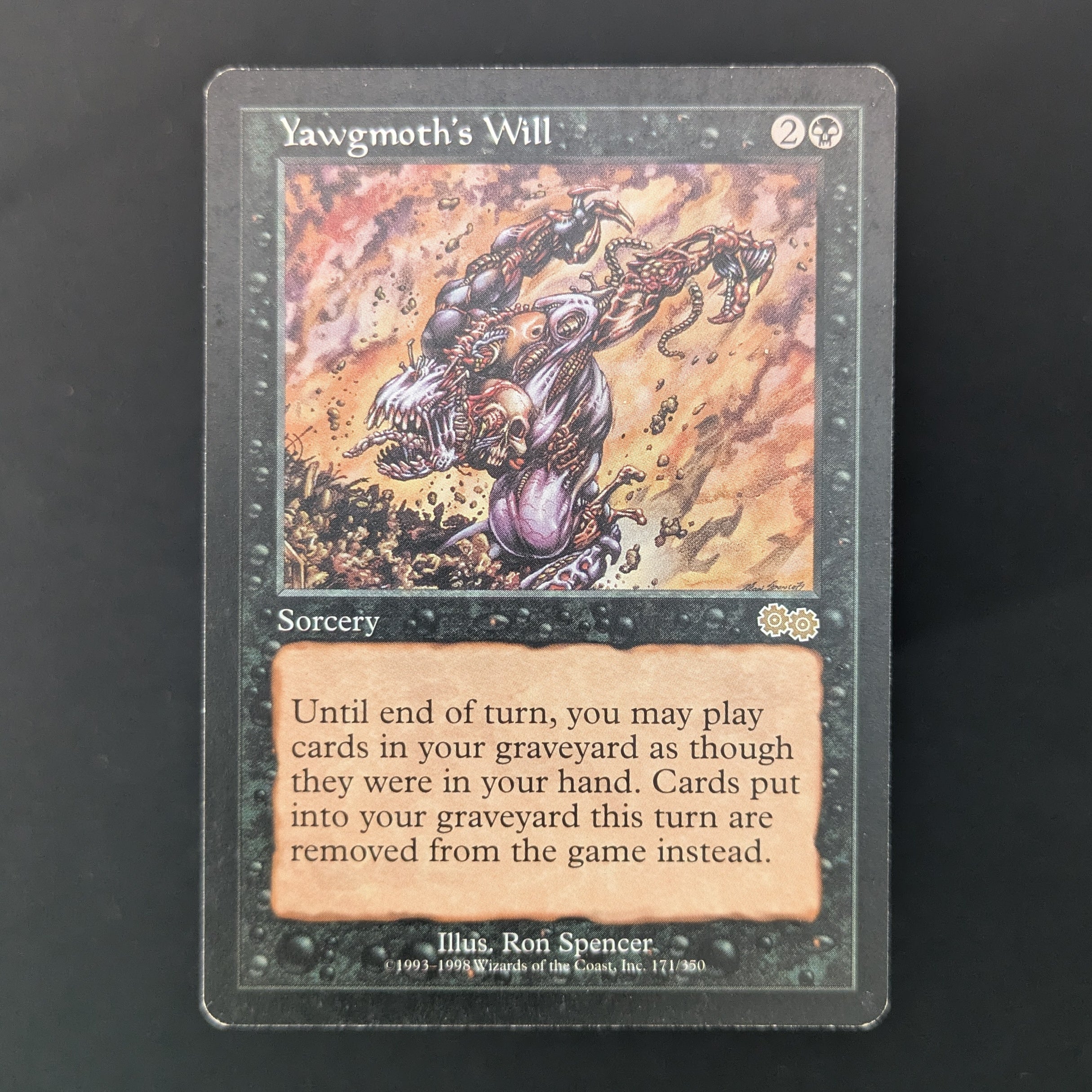 MTG Singles - Yawgmoth's Will - Urza's Saga - English - GD - 36045
