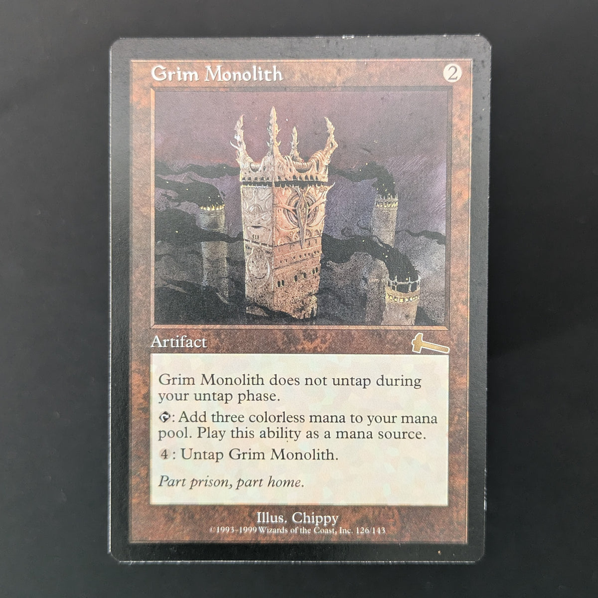 MTG Singles - Grim Monolith - Urza's Legacy - English - GD - 36052