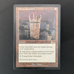 Grim Monolith - Urza's Legacy