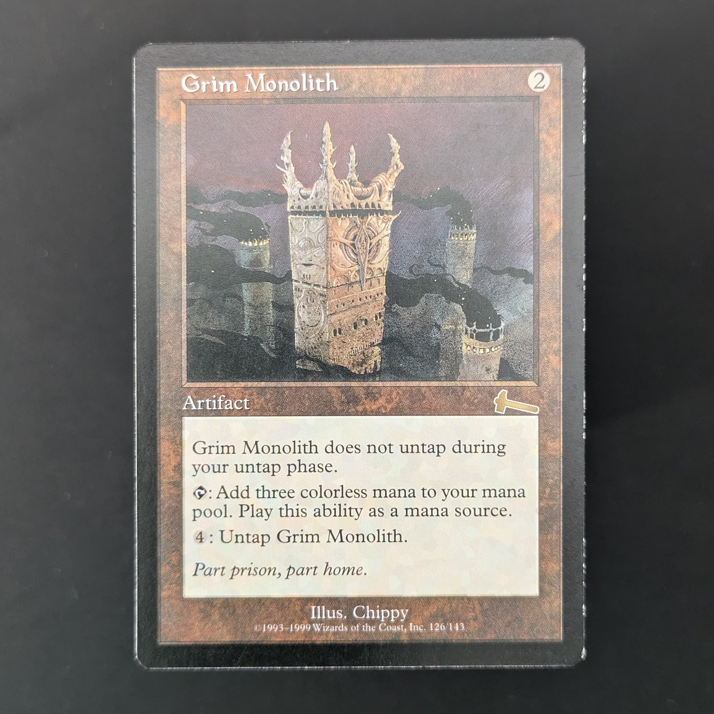 MTG Singles - Grim Monolith - Urza's Legacy - English - LP - 36054