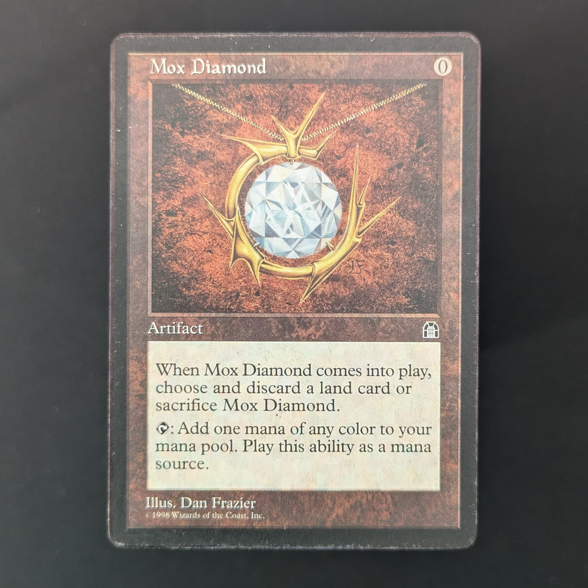 MTG Singles - Mox Diamond - Stronghold - English - PO - INKED - 36065