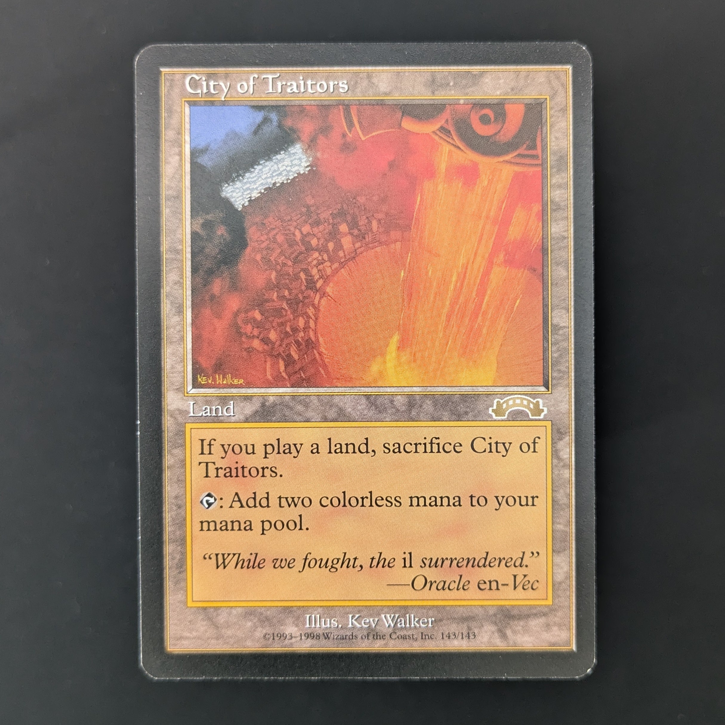 MTG Singles - City of Traitors - Exodus - English - EX - 36071